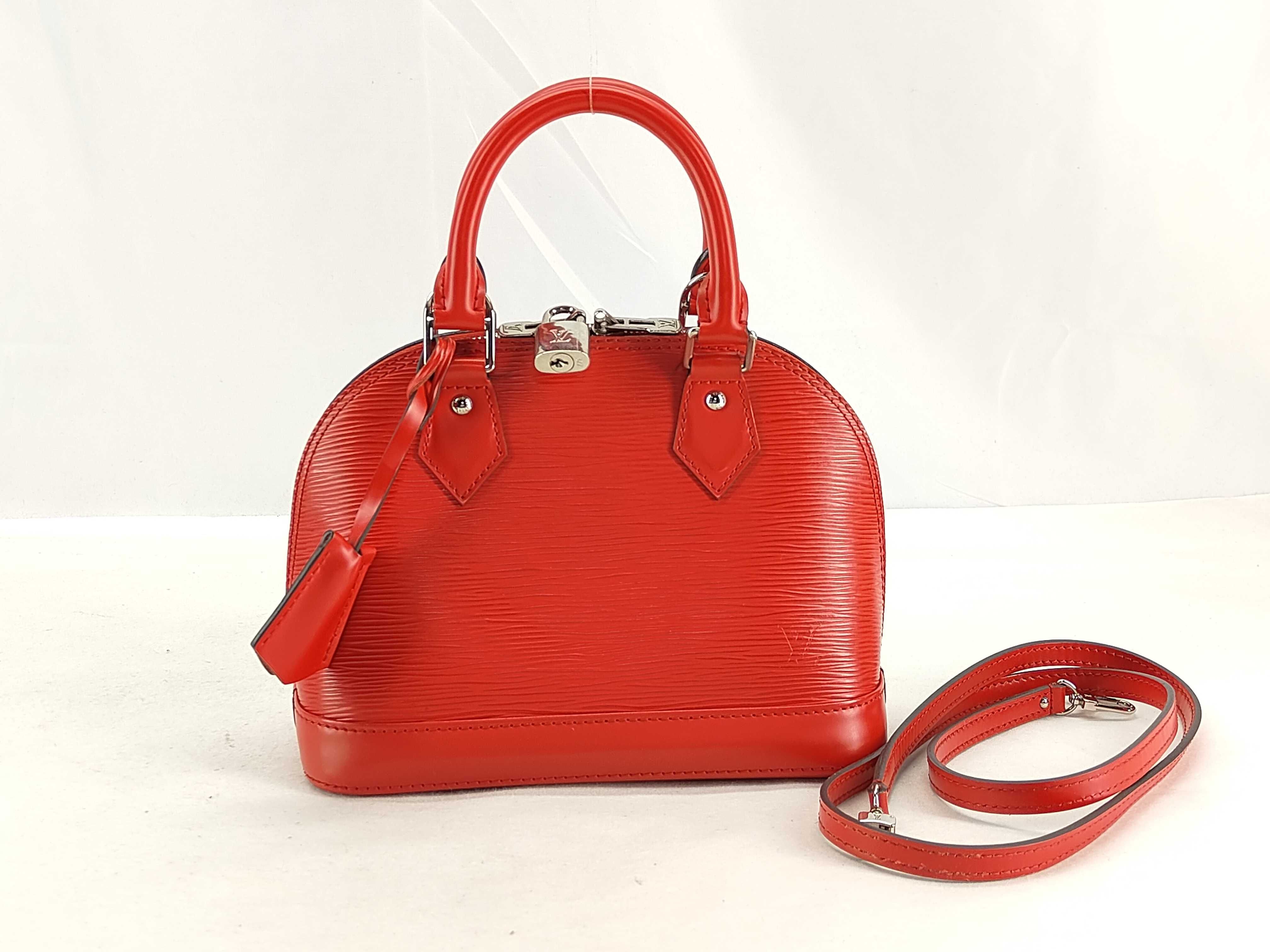 Epi Leather Alma BB Shoulder Bag Handbag SN2155 Handbag