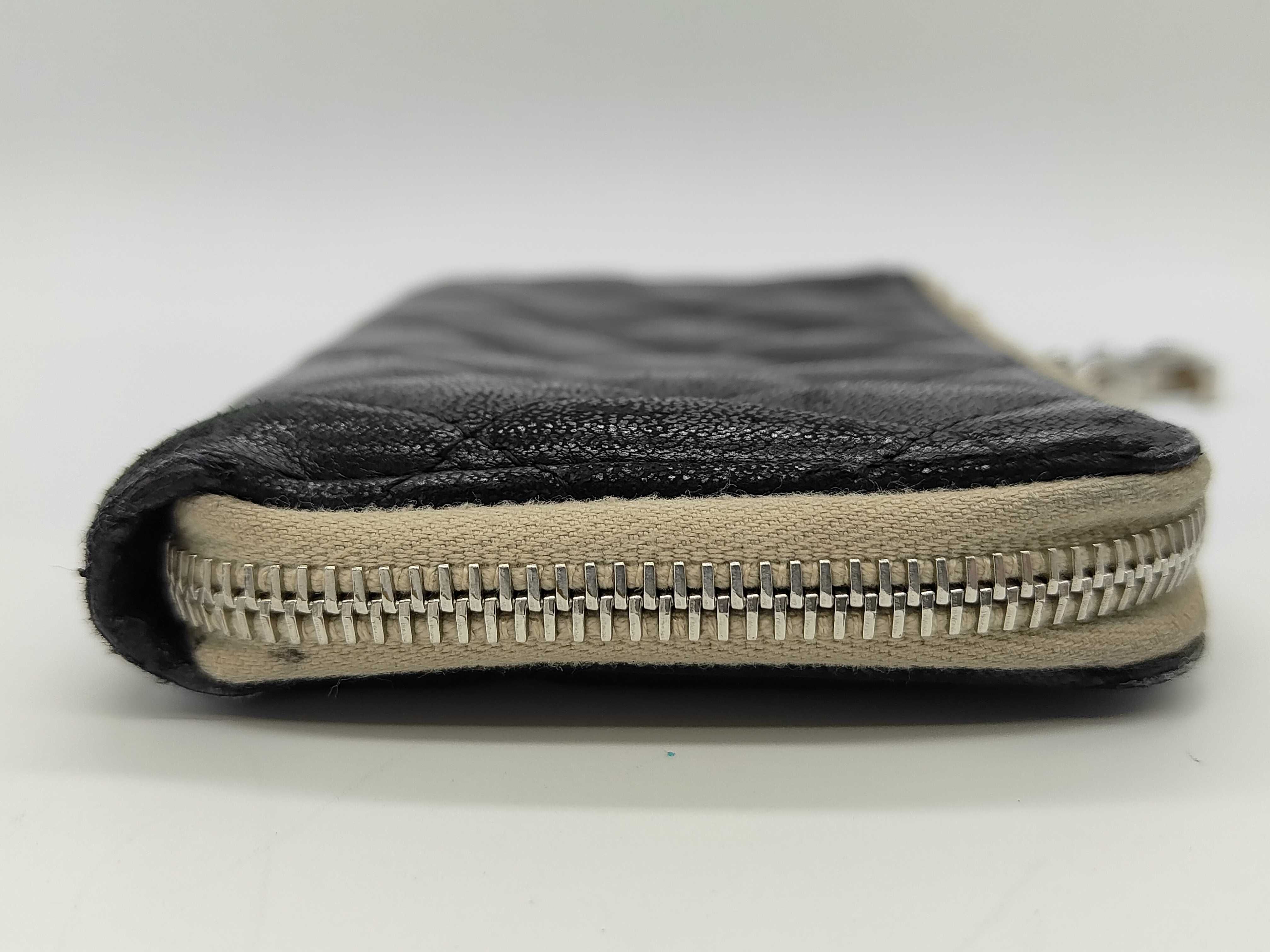 Matelassé Wallet, Black — view 5