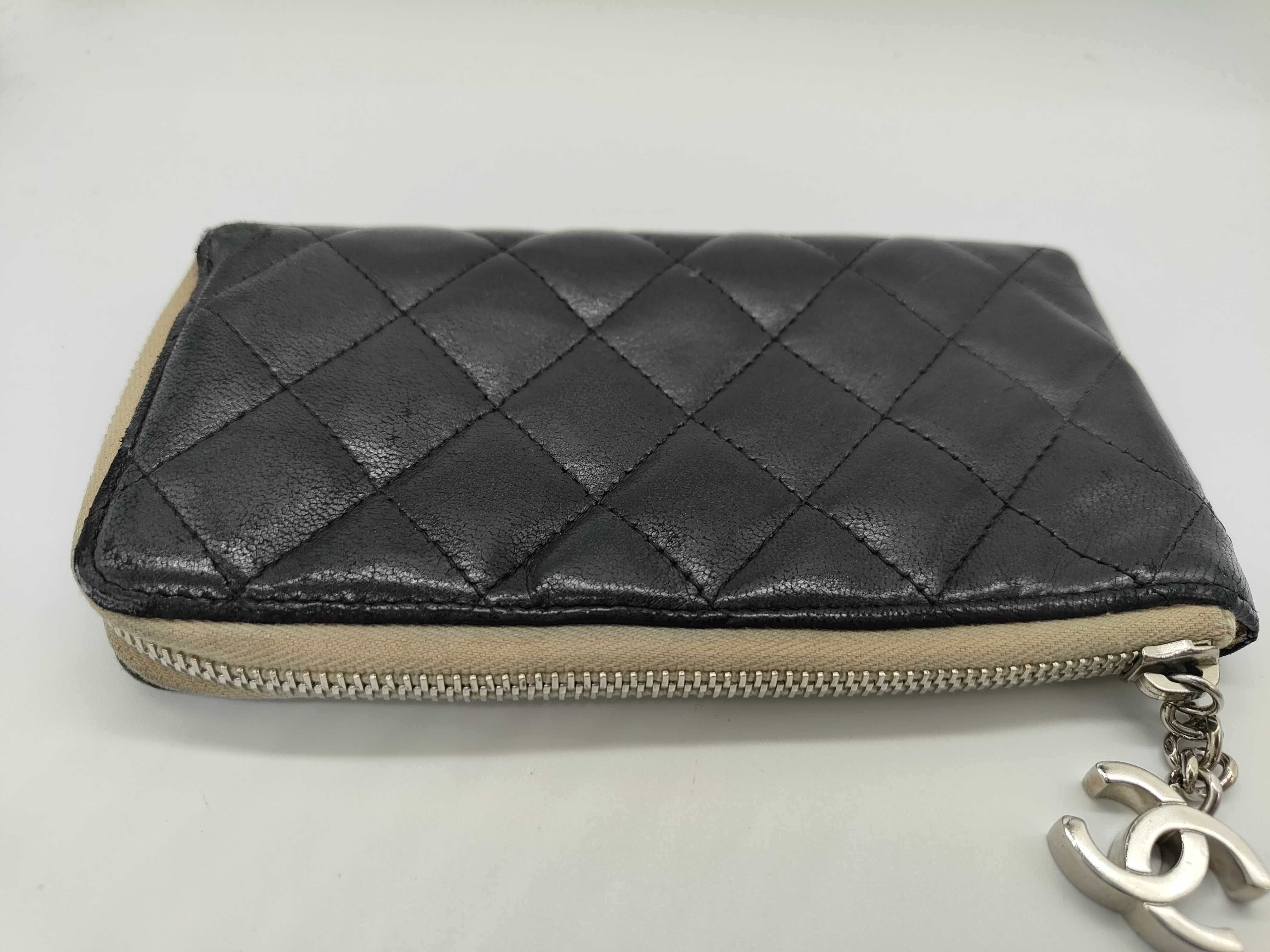 Matelassé Wallet, Black — view 6