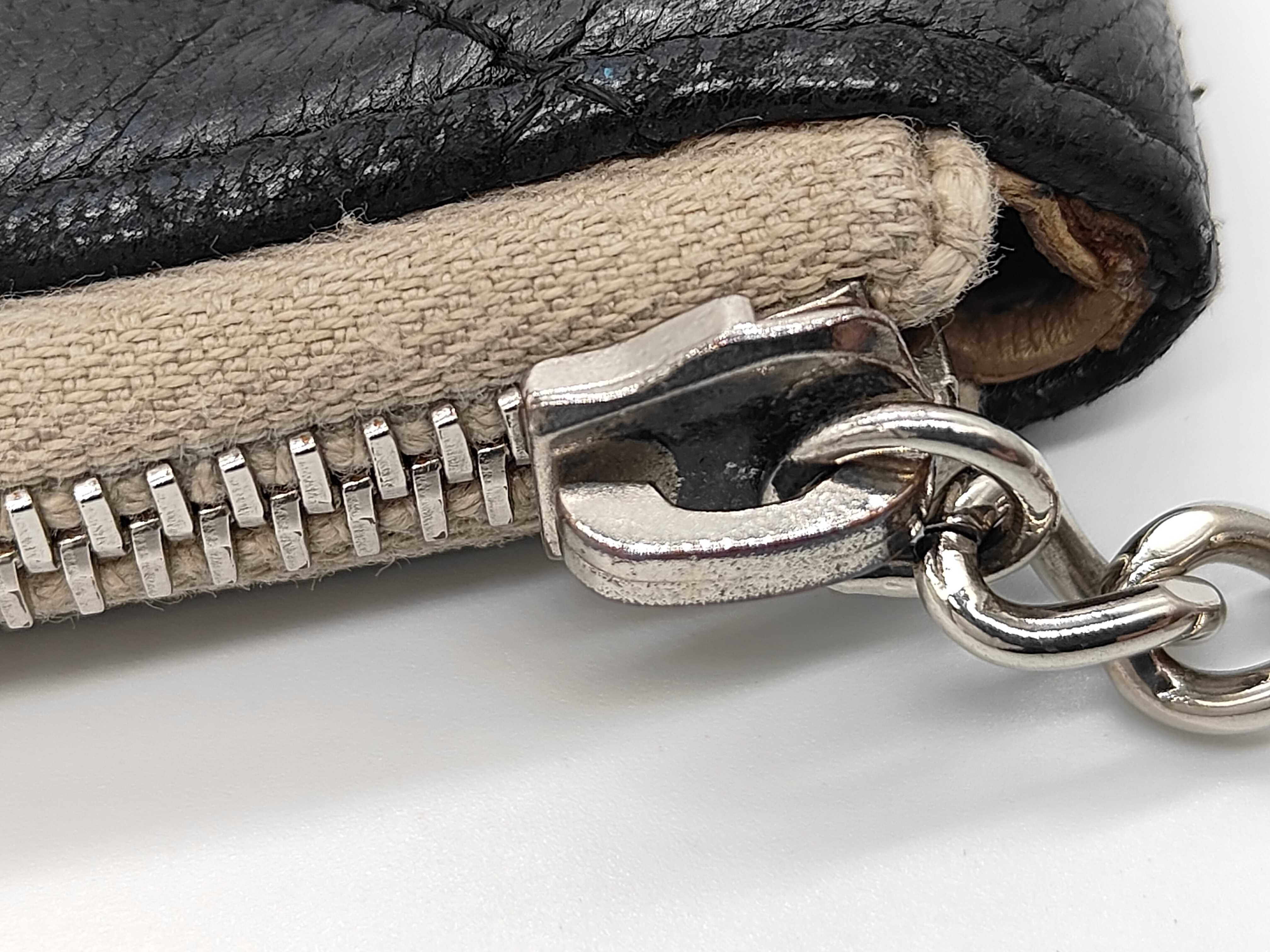 Matelassé Wallet, Black — view 7