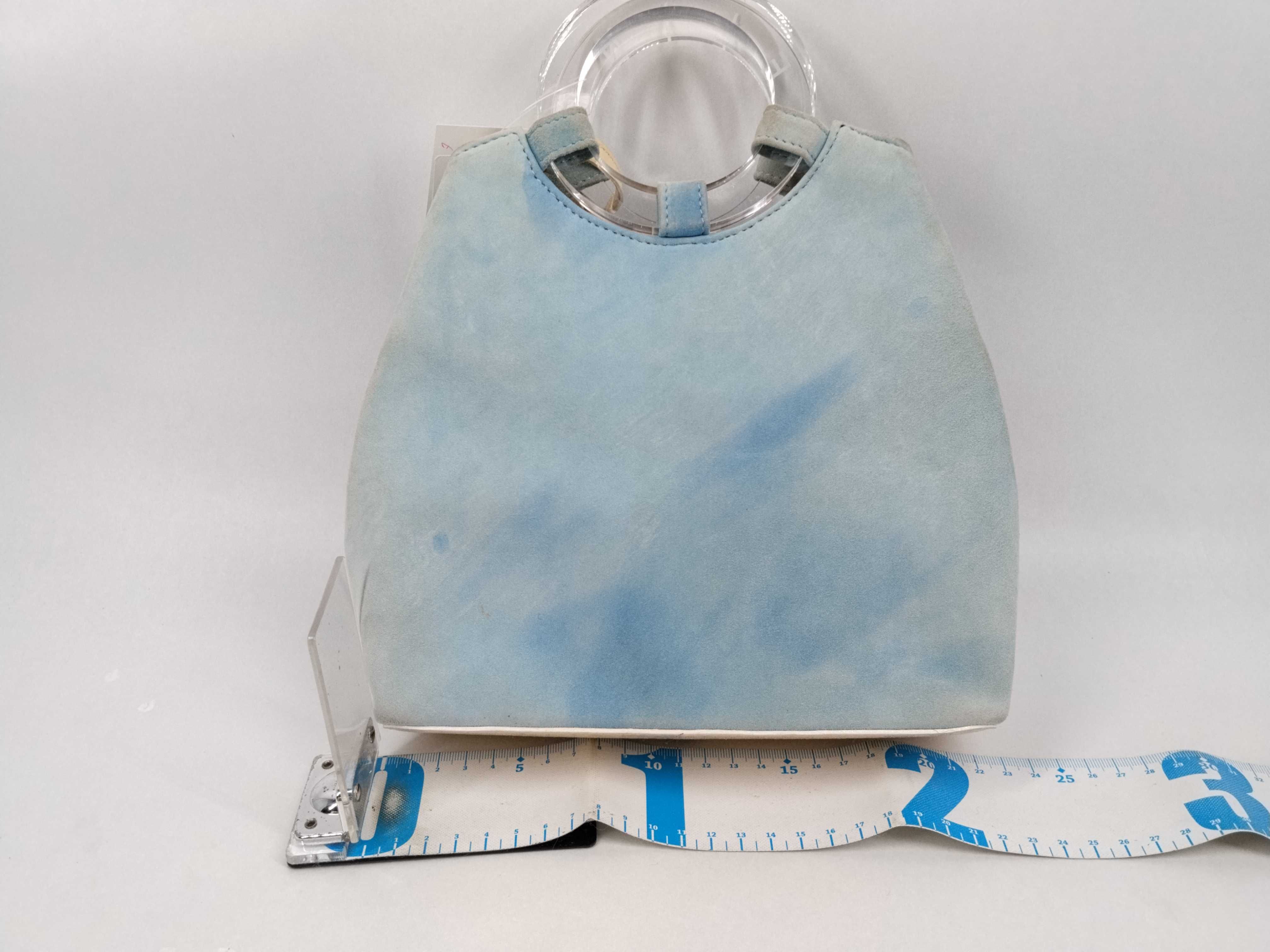 Suede Handbag (Discoloration present) Handbag — view 2