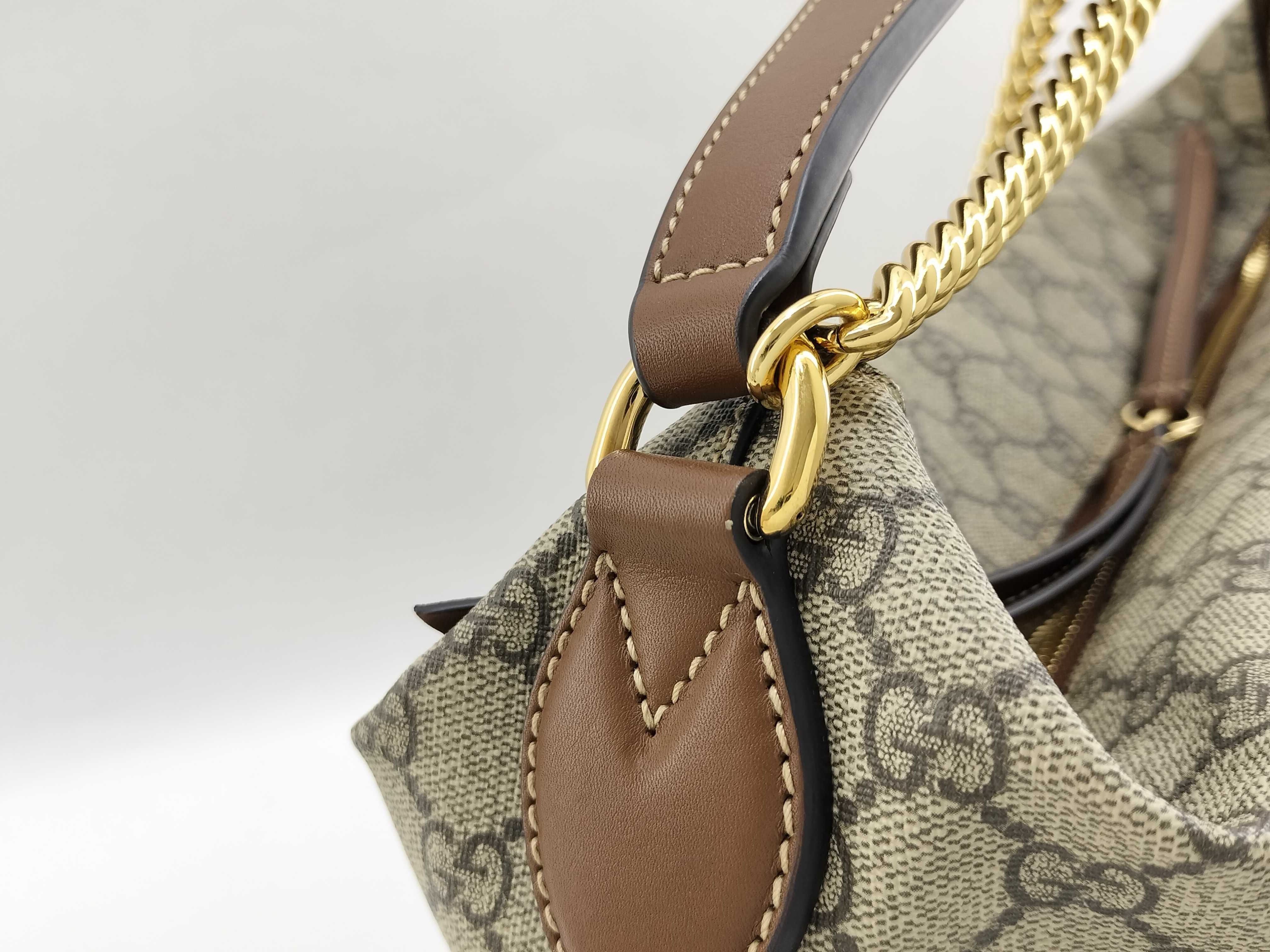 GG Supreme 477324 GG Supreme Large Hobo Bag Shoulder Bag — view 3
