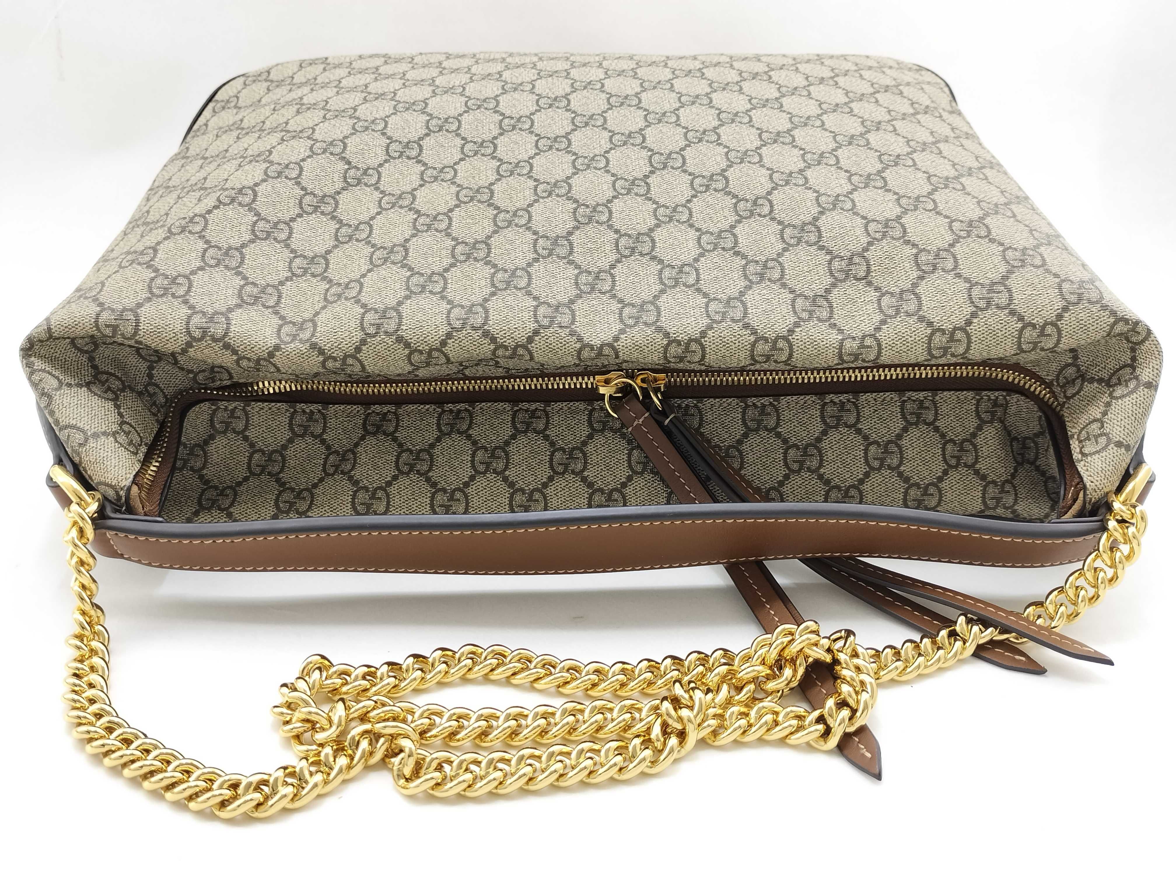 GG Supreme 477324 GG Supreme Large Hobo Bag Shoulder Bag — view 9