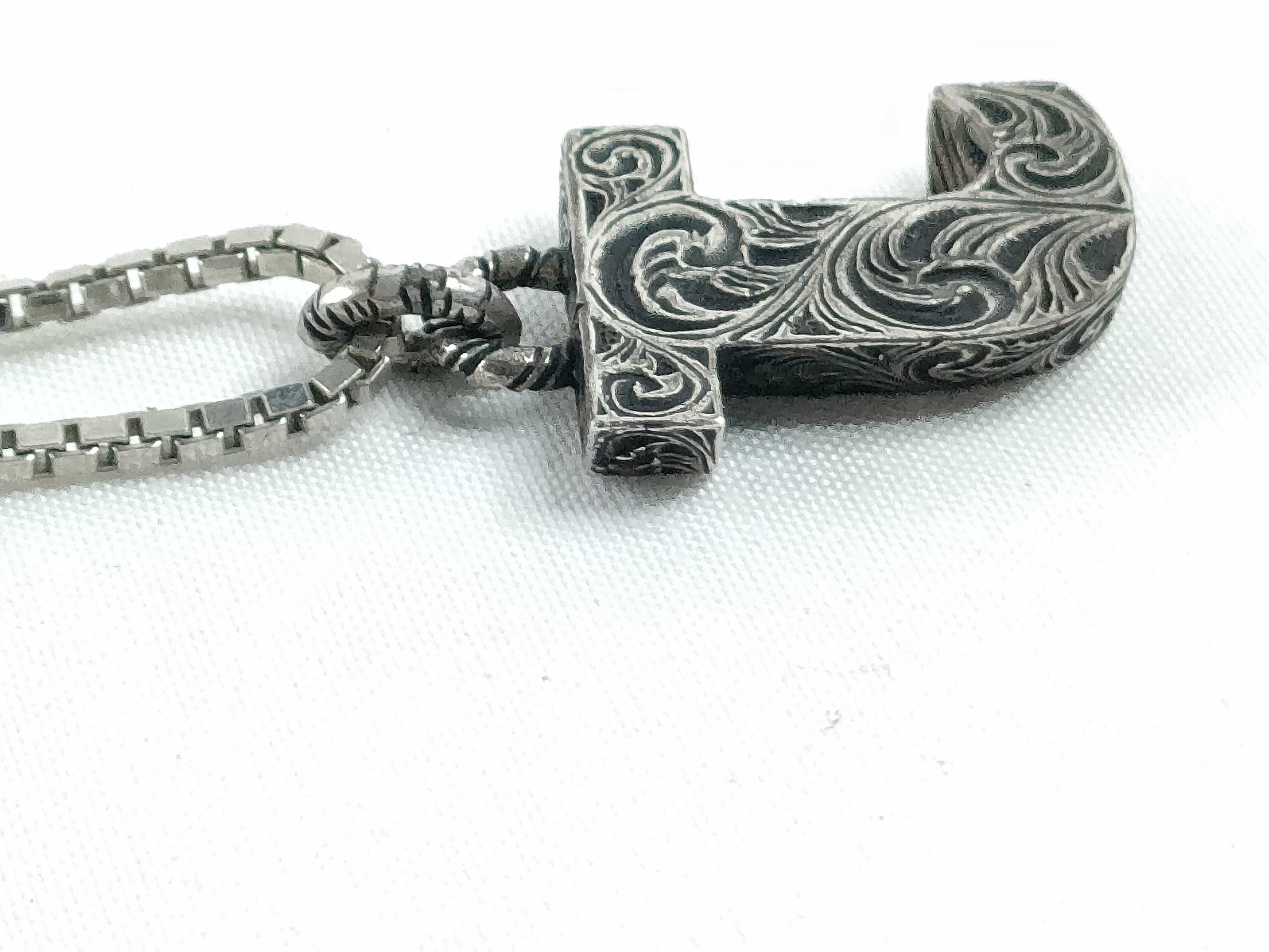Initial Necklace Arabesque Necklace — view 4