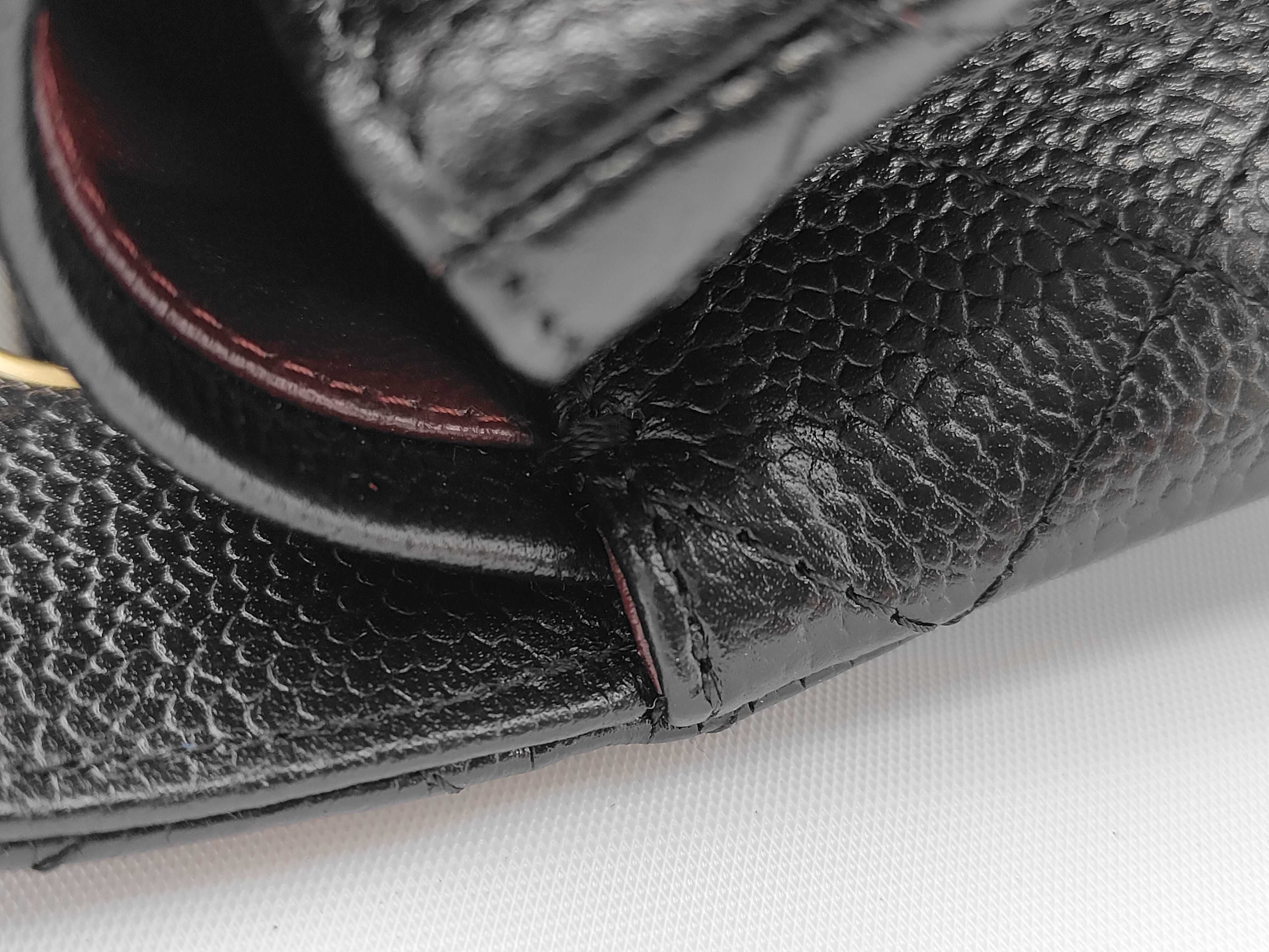 Matelassé 23 Double Flap Caviar Black Chain Shoulder Bag — view 8