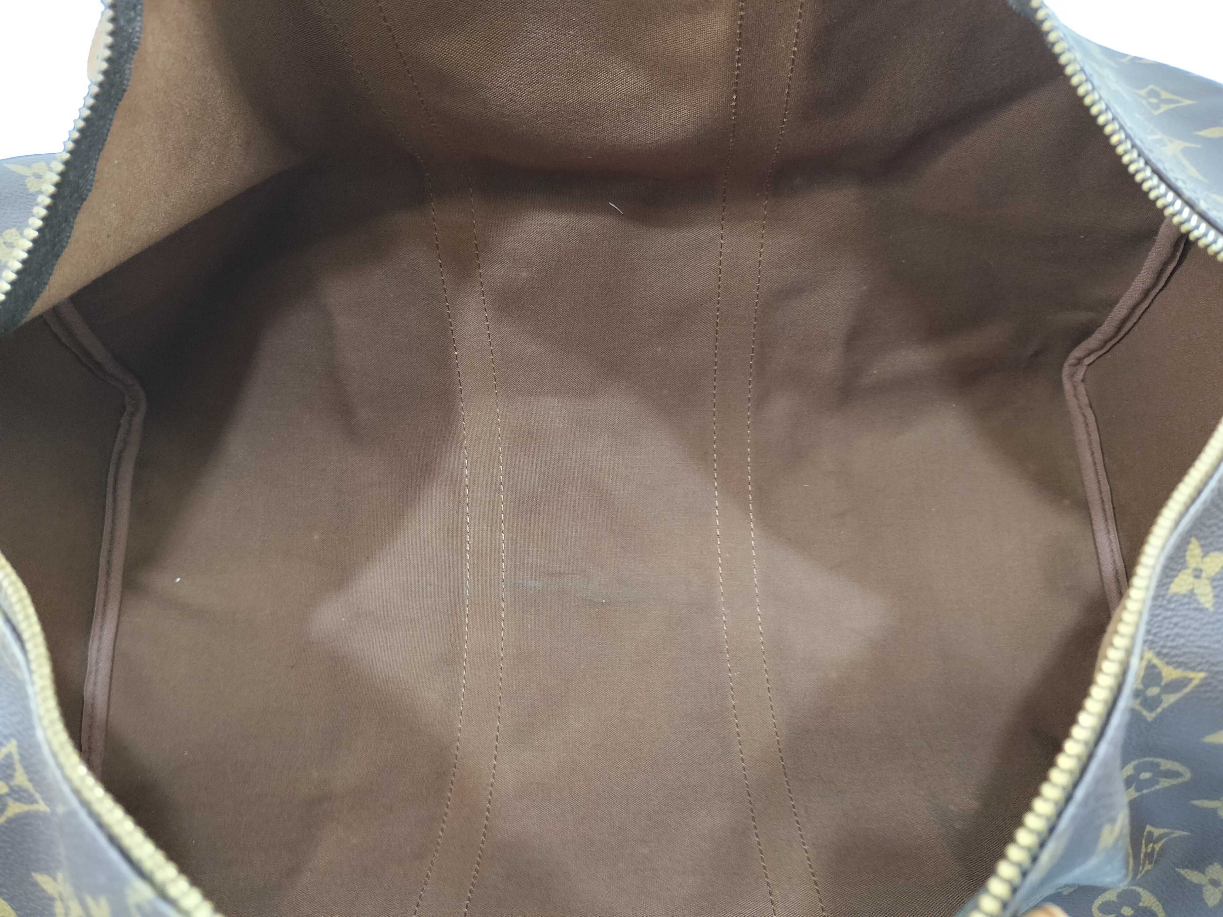 Monogram Louis Vuitton Keepall Boston Bag — view 13