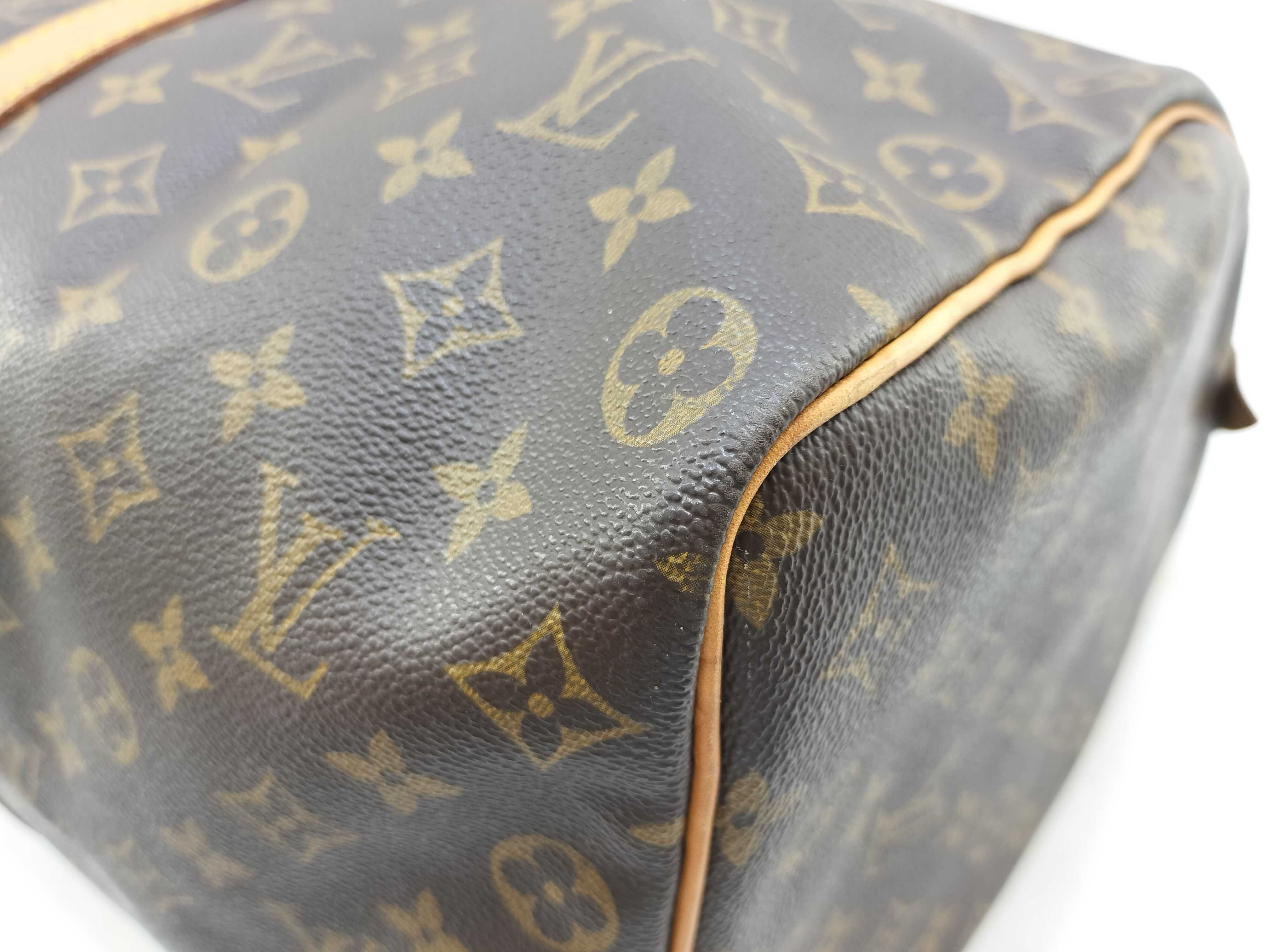 Monogram Louis Vuitton Keepall Boston Bag — view 8