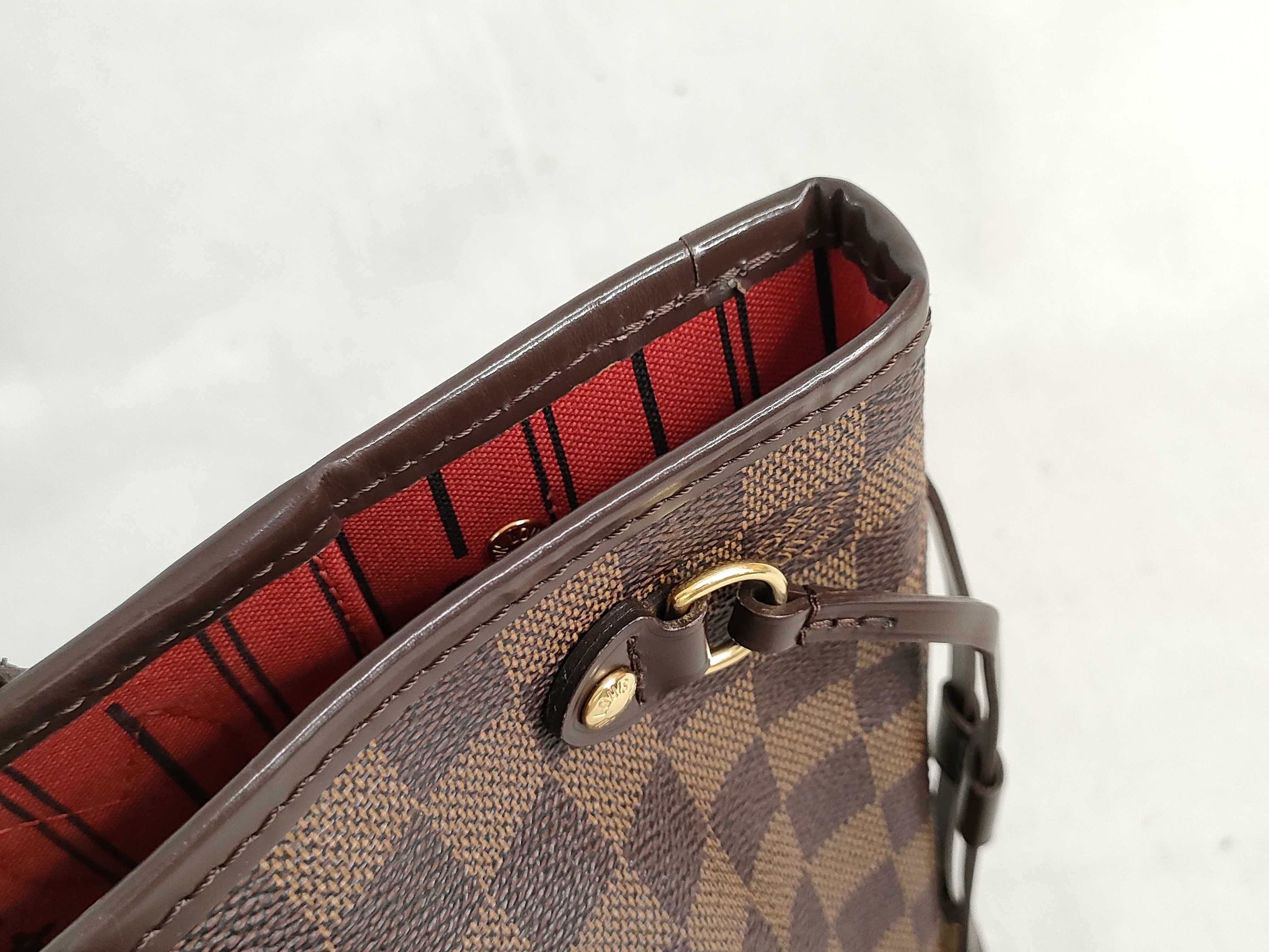 Damier Neverfull PM N51109 Brown VI4130 Tote Bag — view 12