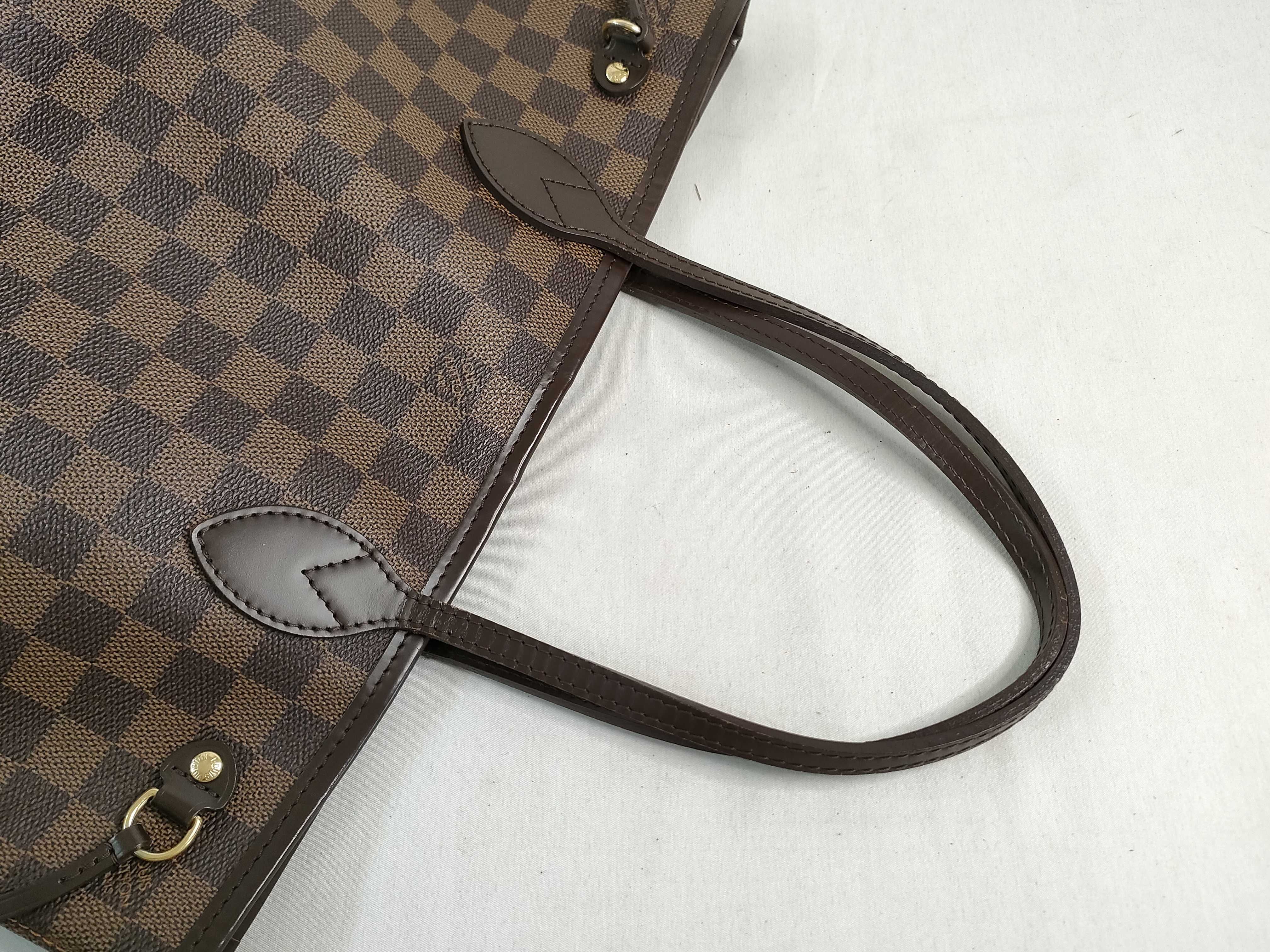 Damier Neverfull PM N51109 Brown VI4130 Tote Bag — view 3