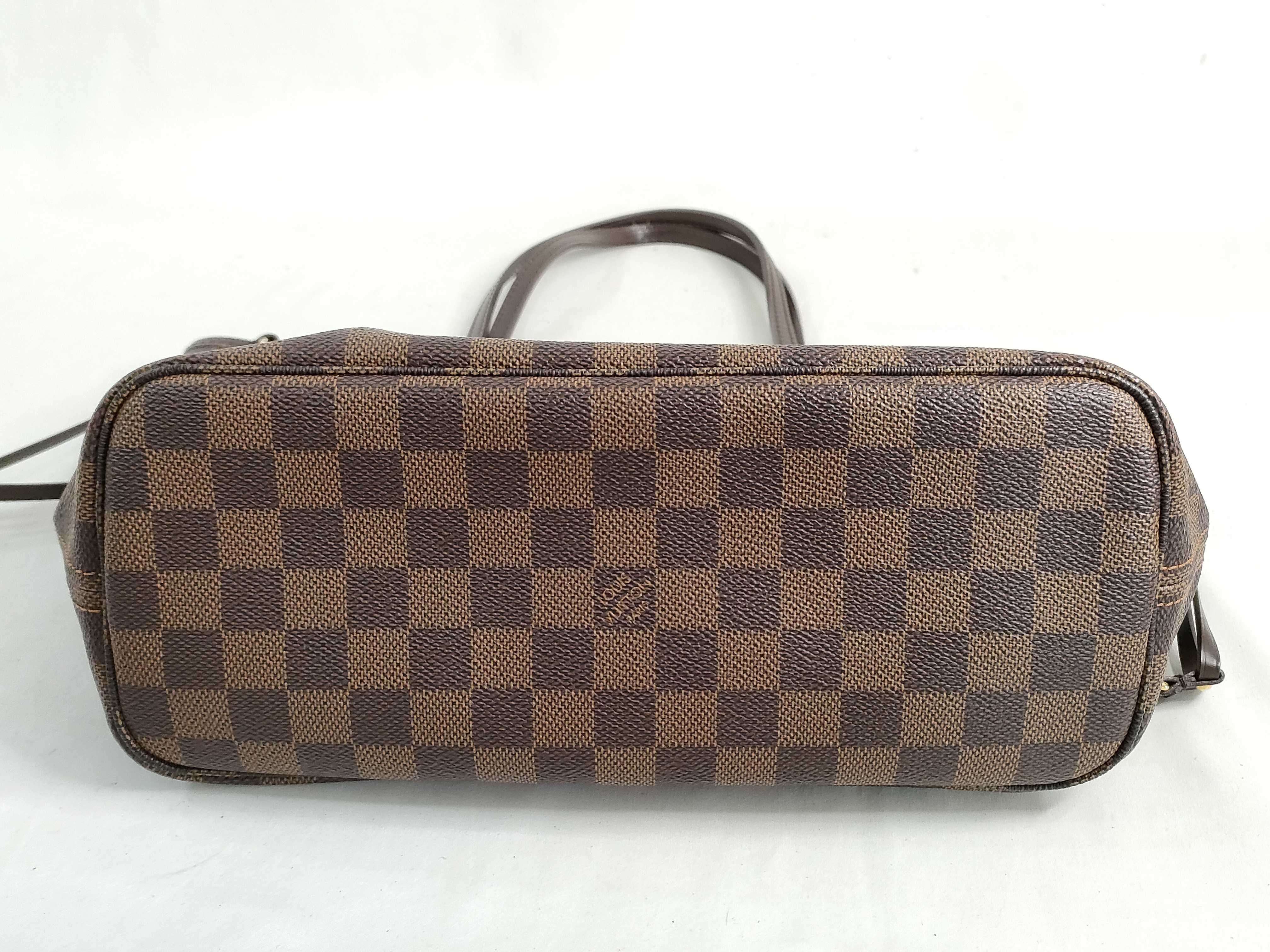 Damier Neverfull PM N51109 Brown VI4130 Tote Bag — view 7