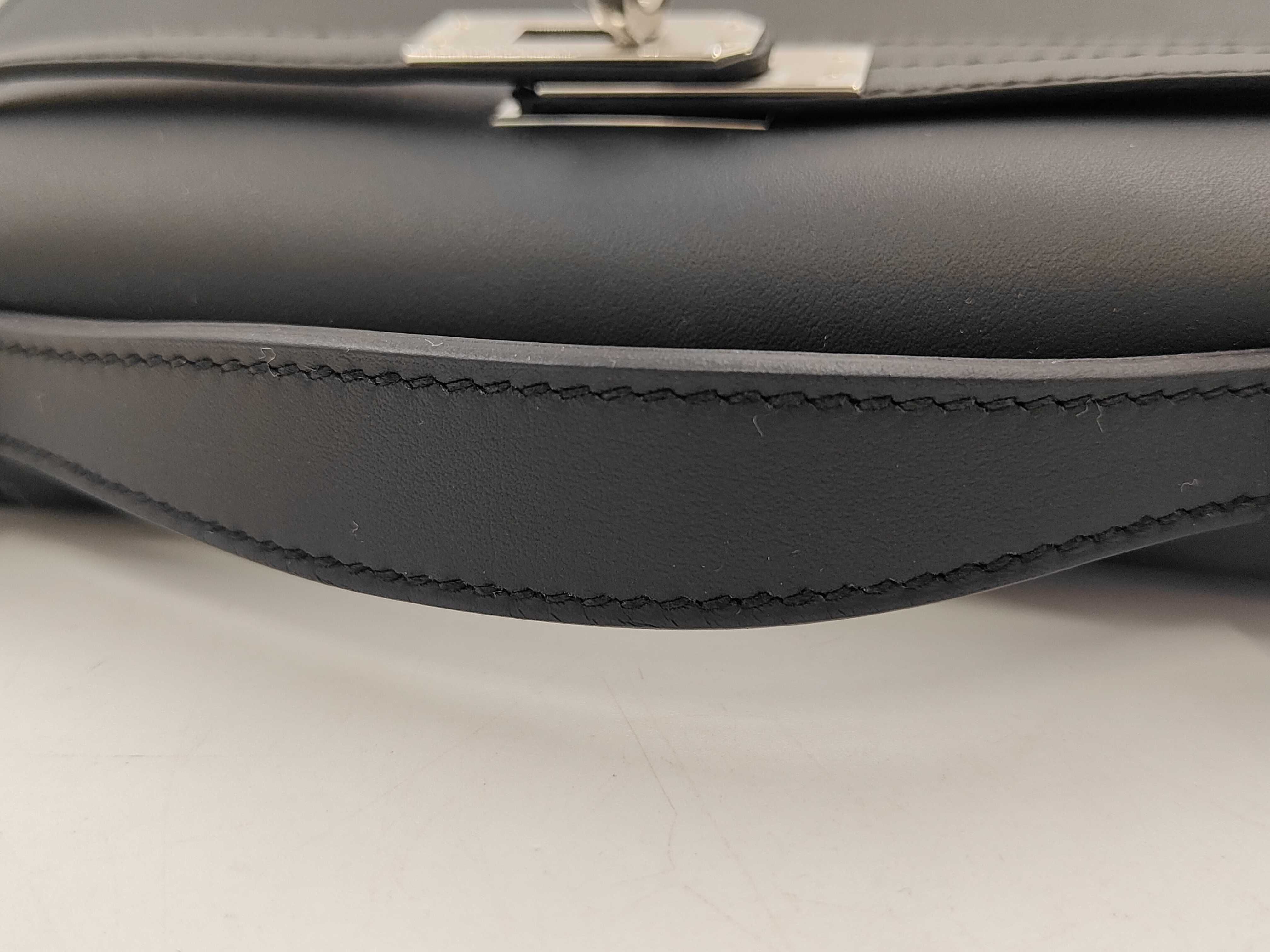 Pochette Kelly, G stamp, 2026 model, Swift leather, black, with dust bag, handbag. — view 5