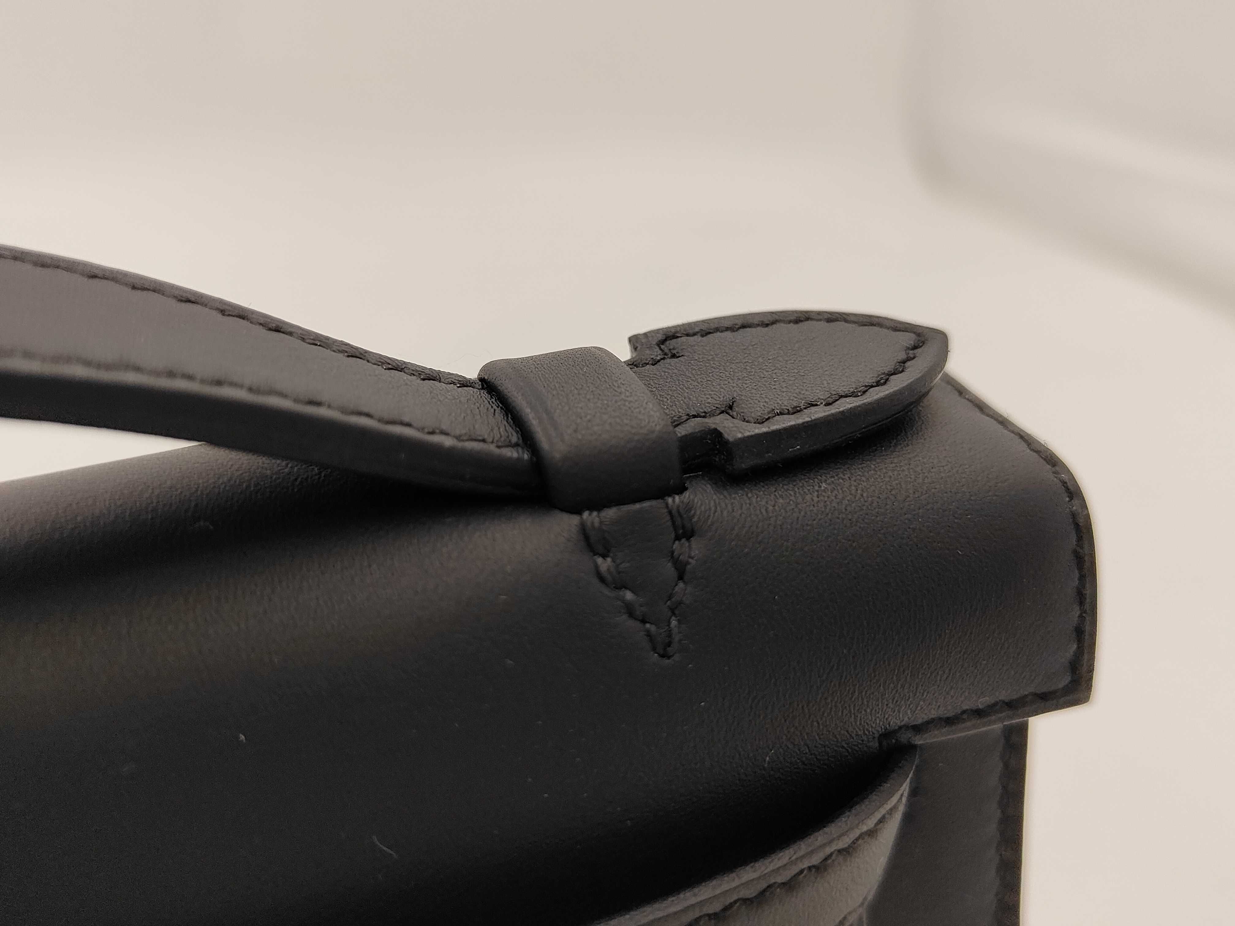 Pochette Kelly, G stamp, 2026 model, Swift leather, black, with dust bag, handbag. — view 7