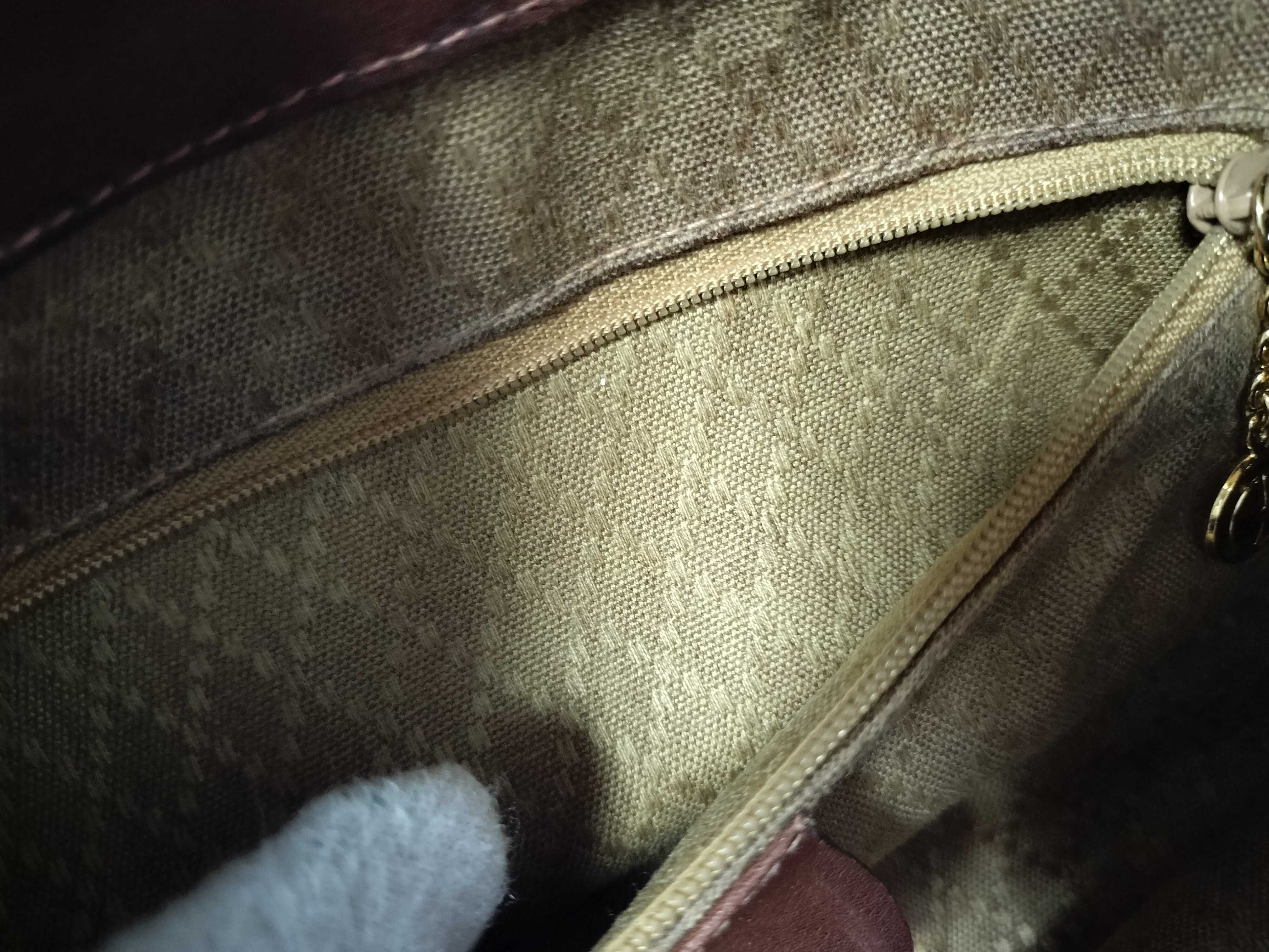 Bamboo 003-2058-0016 Leather Bamboo Backpack Brown Gold Hardware Backpack — view 12