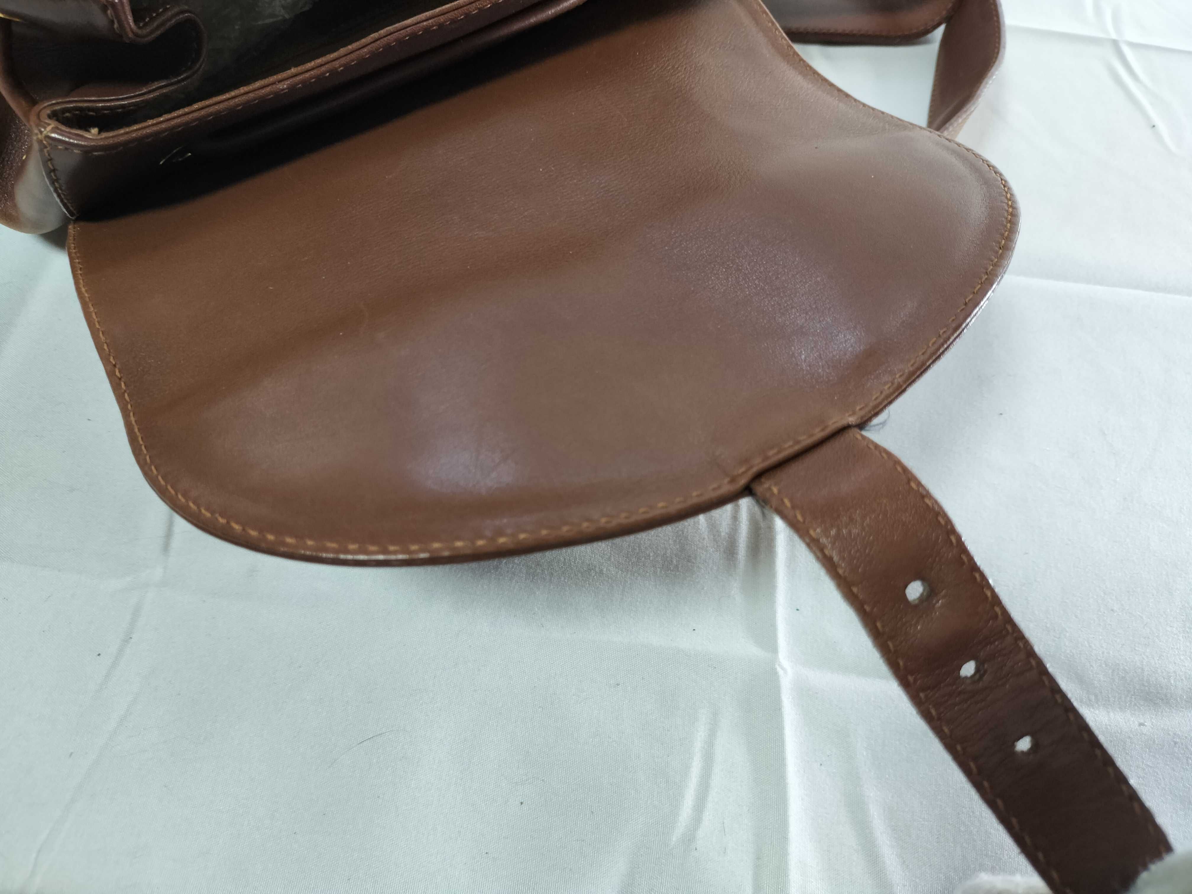 Bamboo 003-2058-0016 Leather Bamboo Backpack Brown Gold Hardware Backpack — view 9