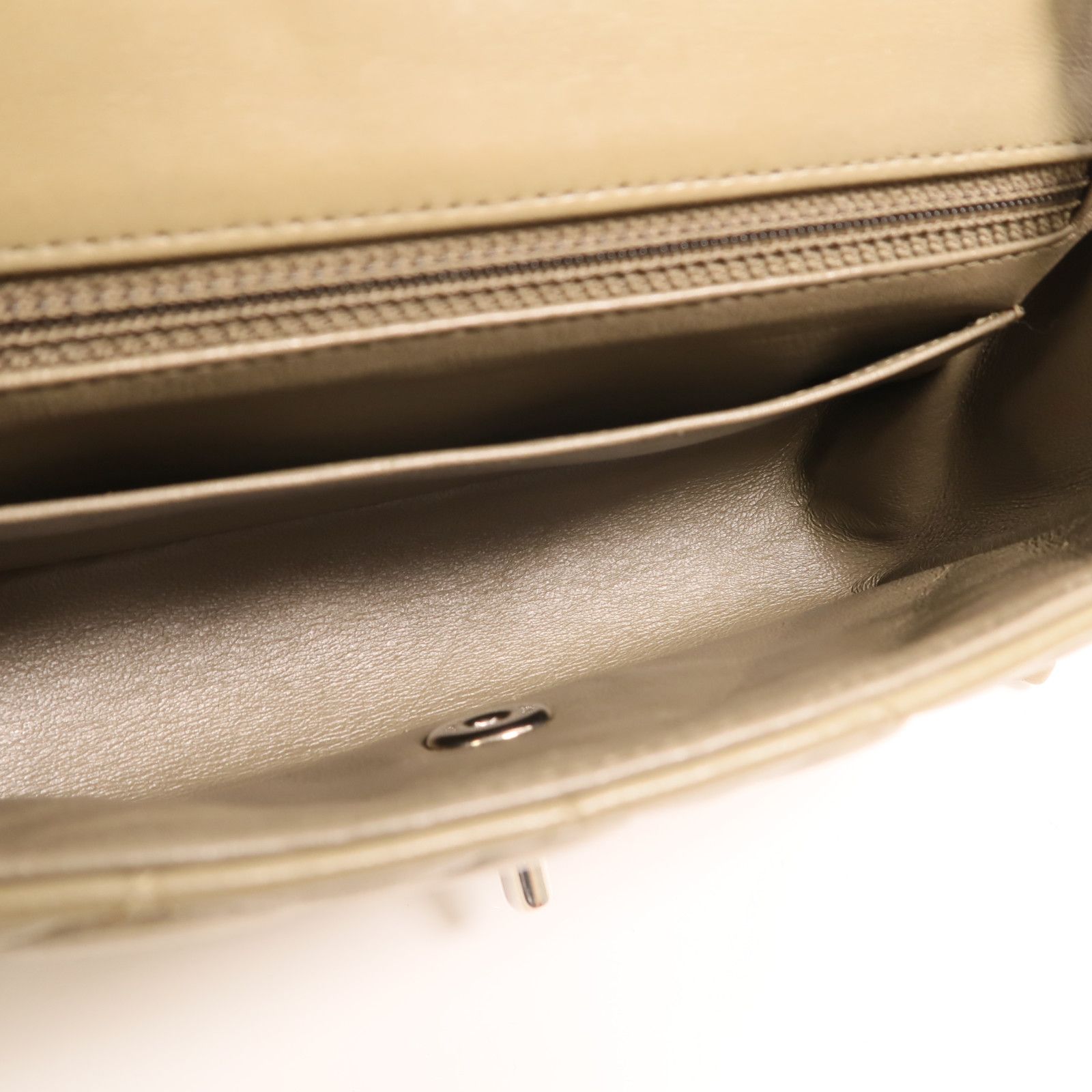 Mini Rectangle Classic Quilted Shoulder Bag — view 5