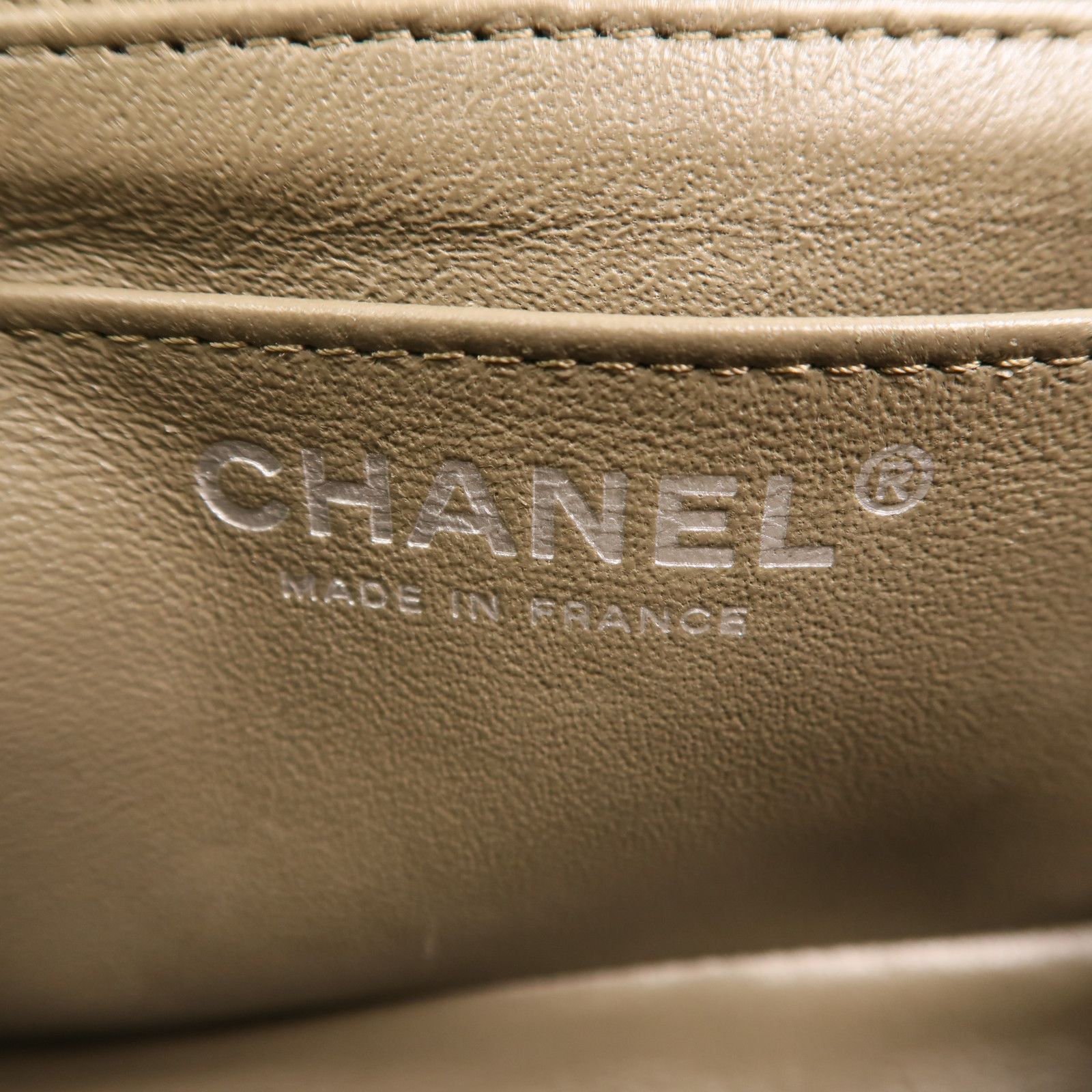 Mini Rectangle Classic Quilted Shoulder Bag — view 6