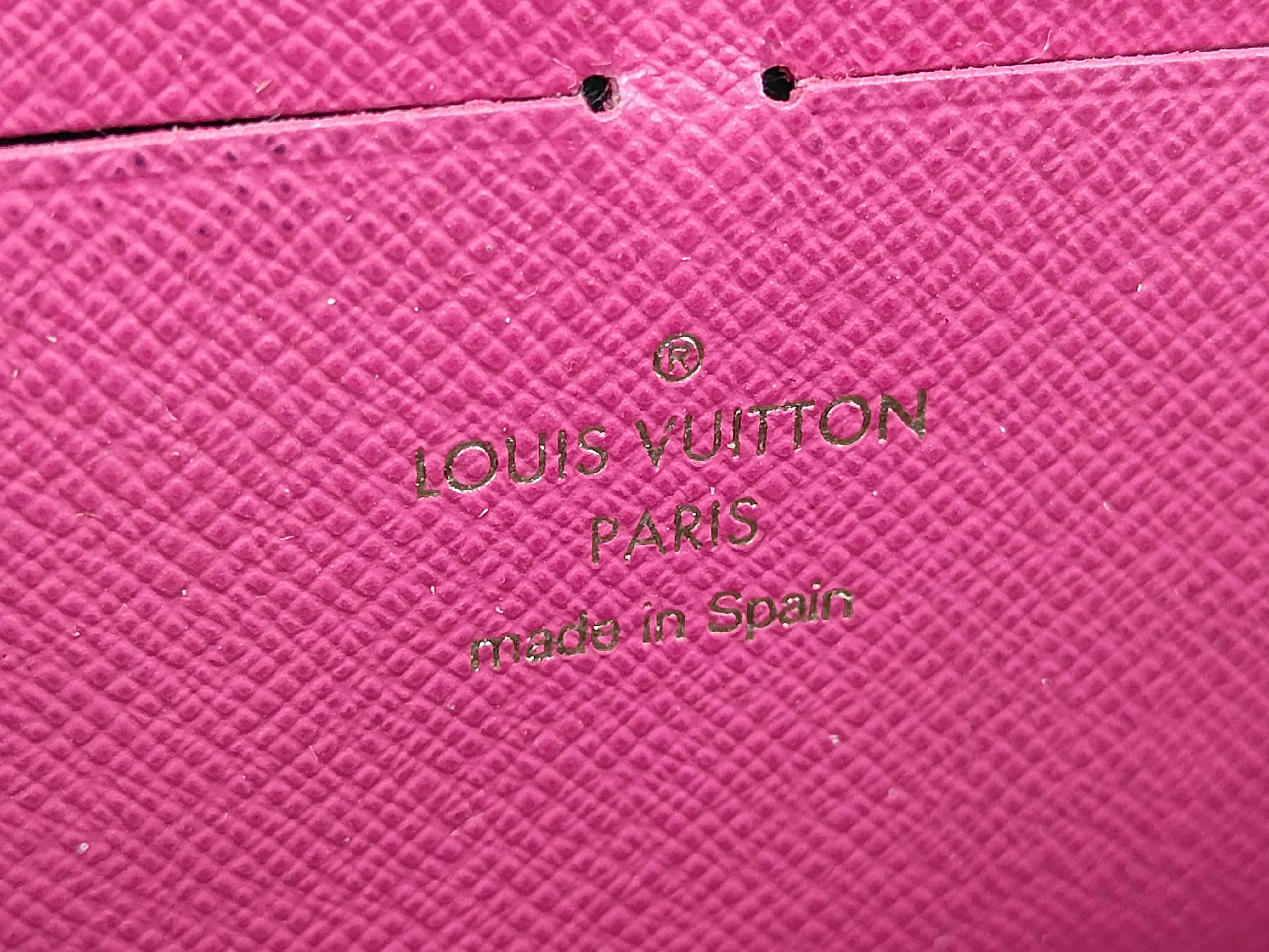 Monogram Portefeuille Clemence M64201 Hot Pink Round Zip Wallet — view 8