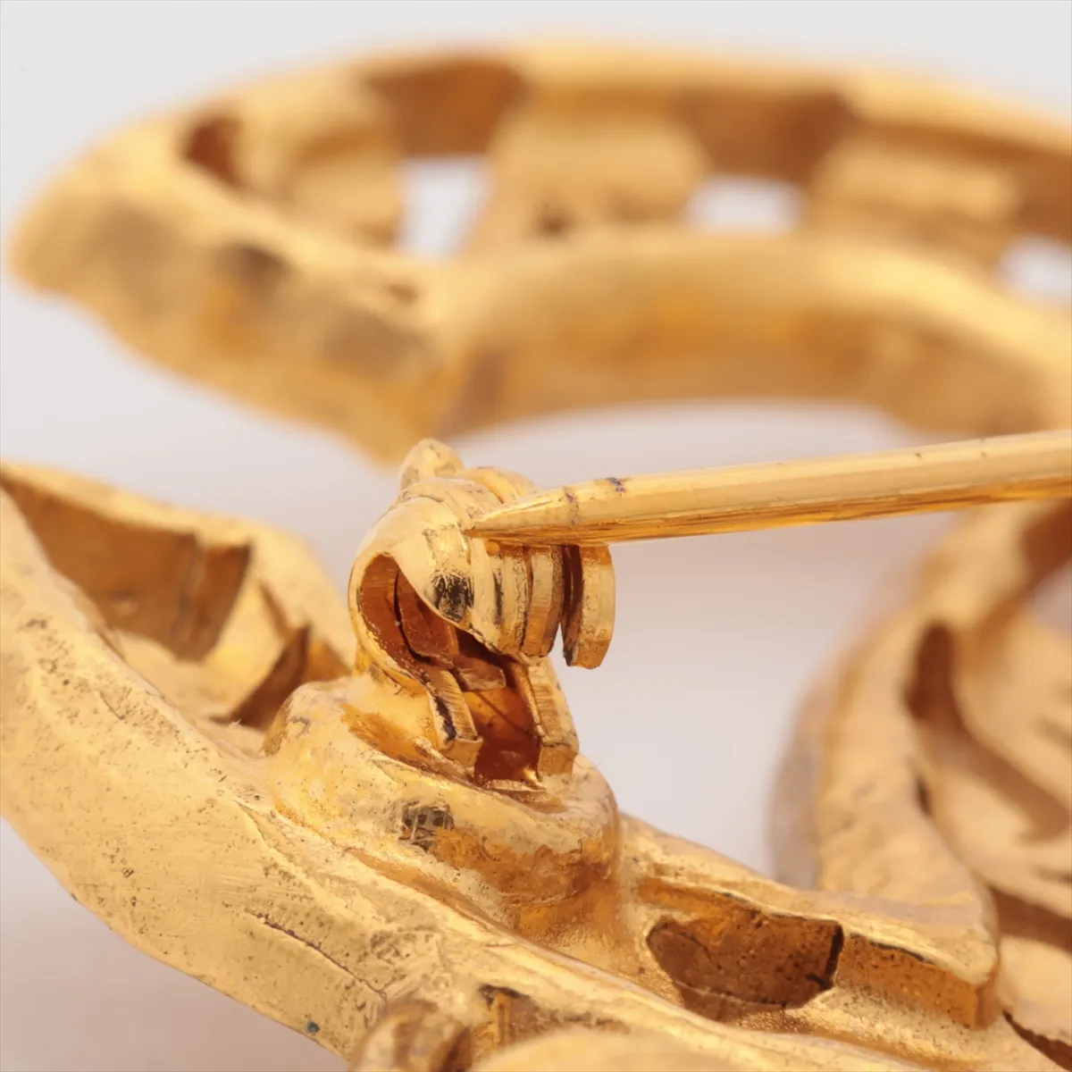 Coco Mark Brooch 95A GP Gold - — view 3