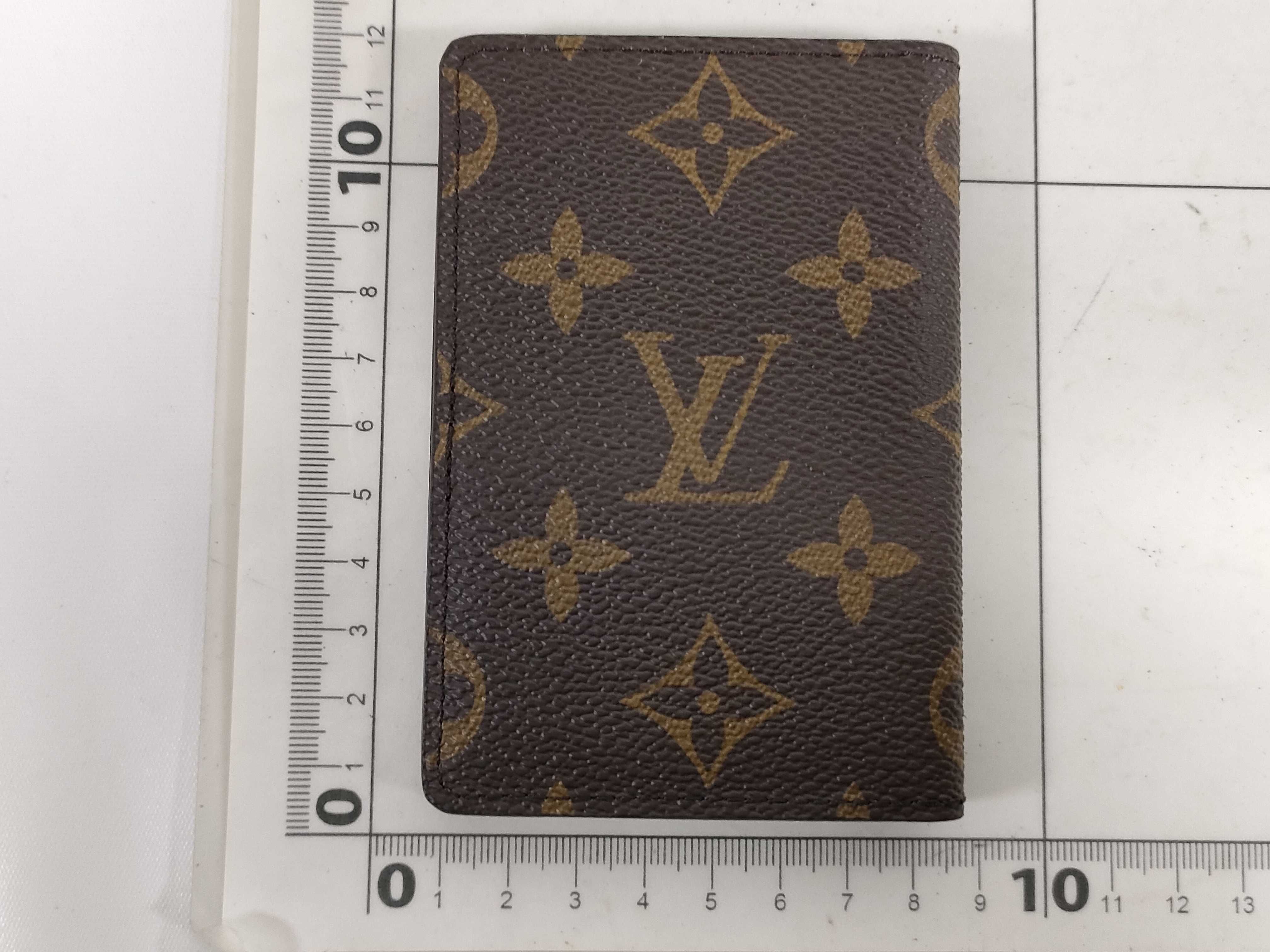 Monogram Macassar Organizer de Poche NOT FOR SALE (Engraved) Card Case — view 2