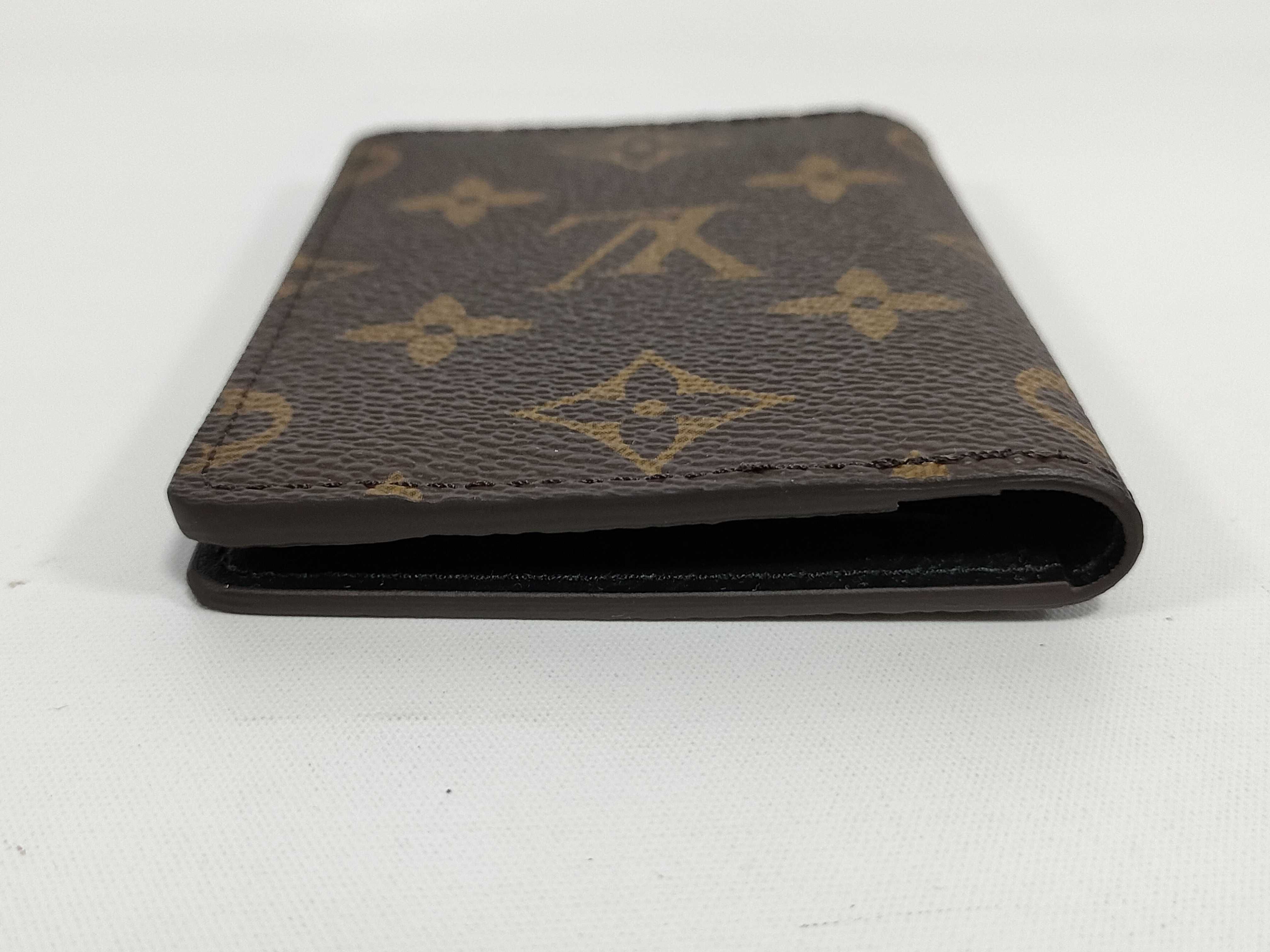 Monogram Macassar Organizer de Poche NOT FOR SALE (Engraved) Card Case — view 6