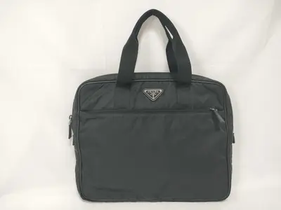 handbag, nylon, black handbag