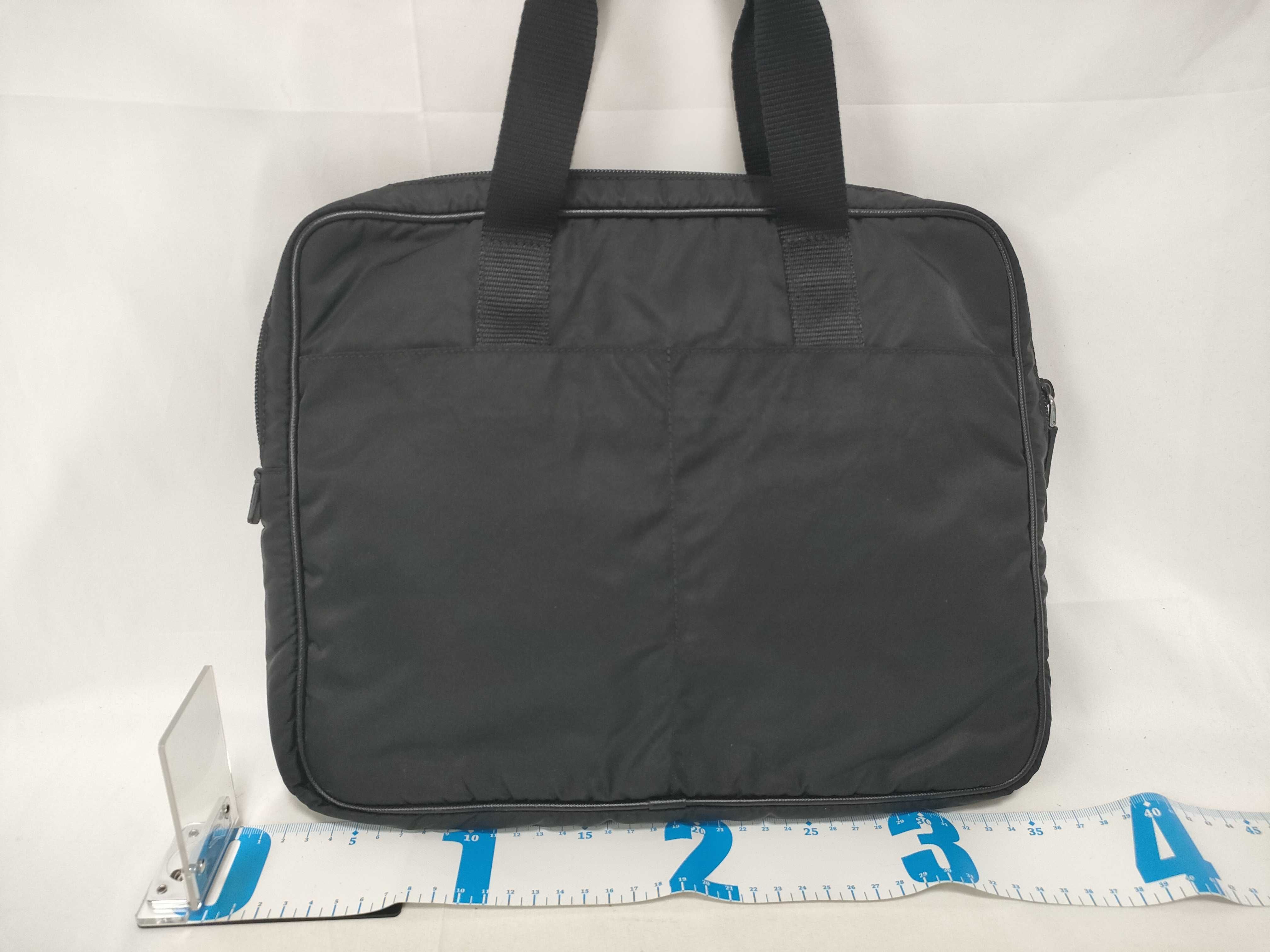 handbag, nylon, black handbag — view 2