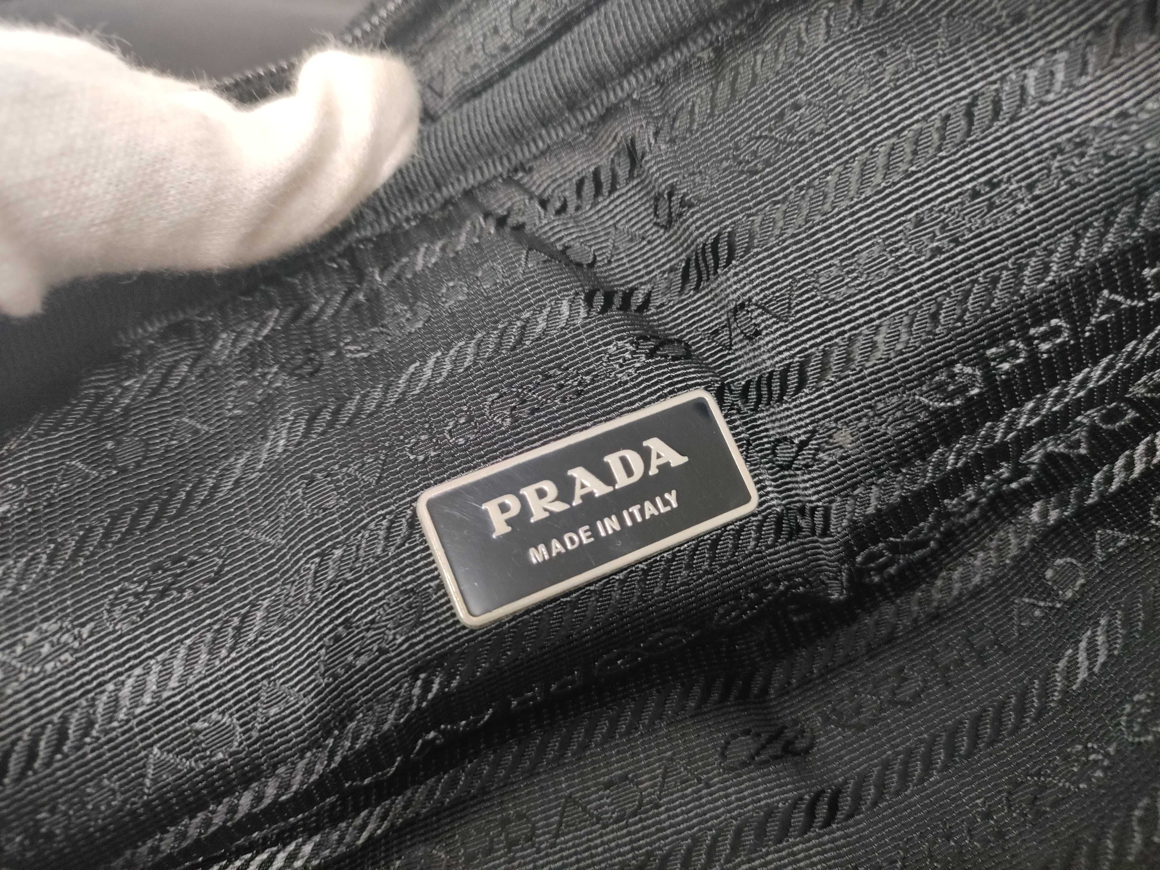 handbag, nylon, black handbag — view 14