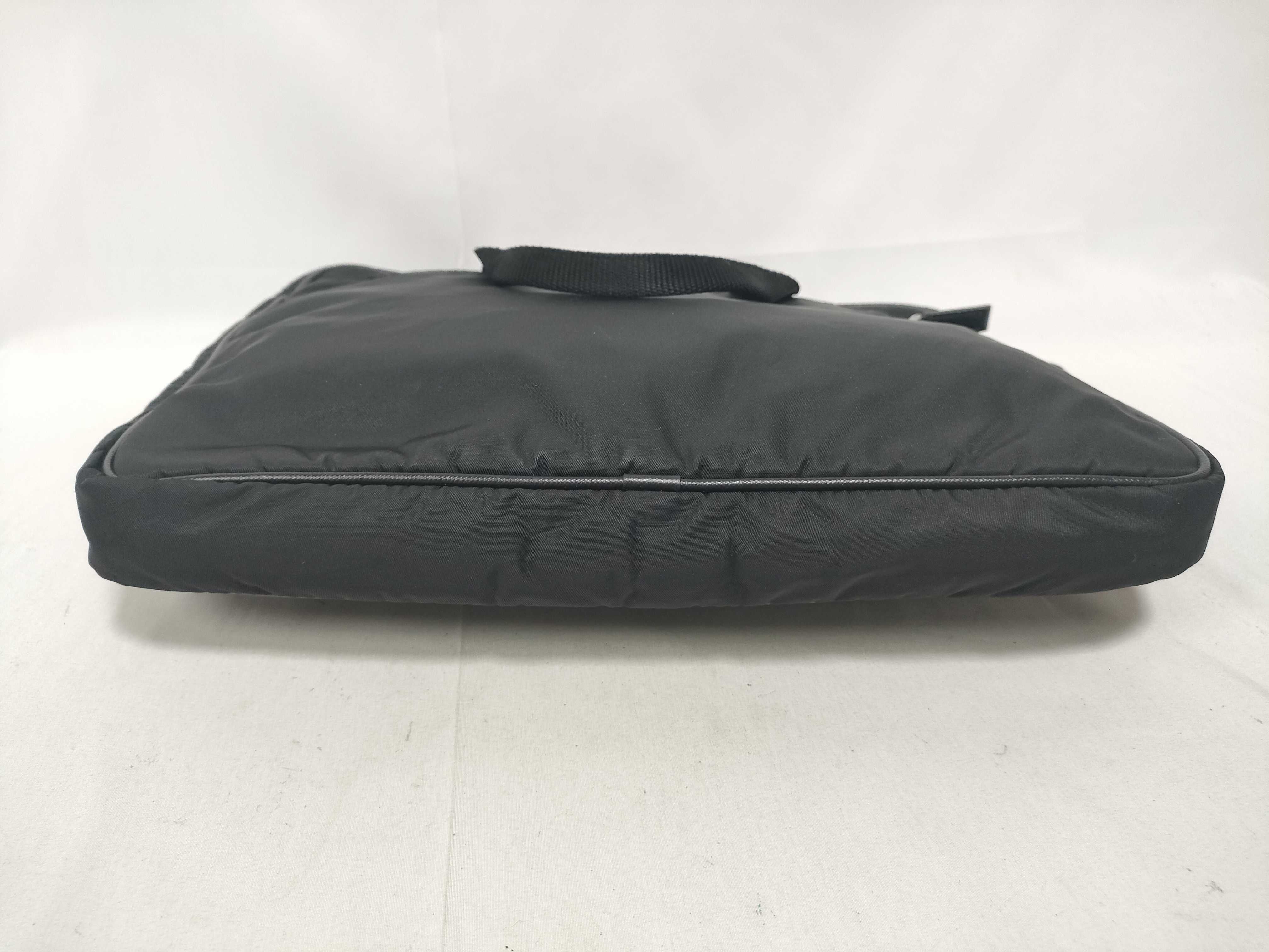 handbag, nylon, black handbag — view 3