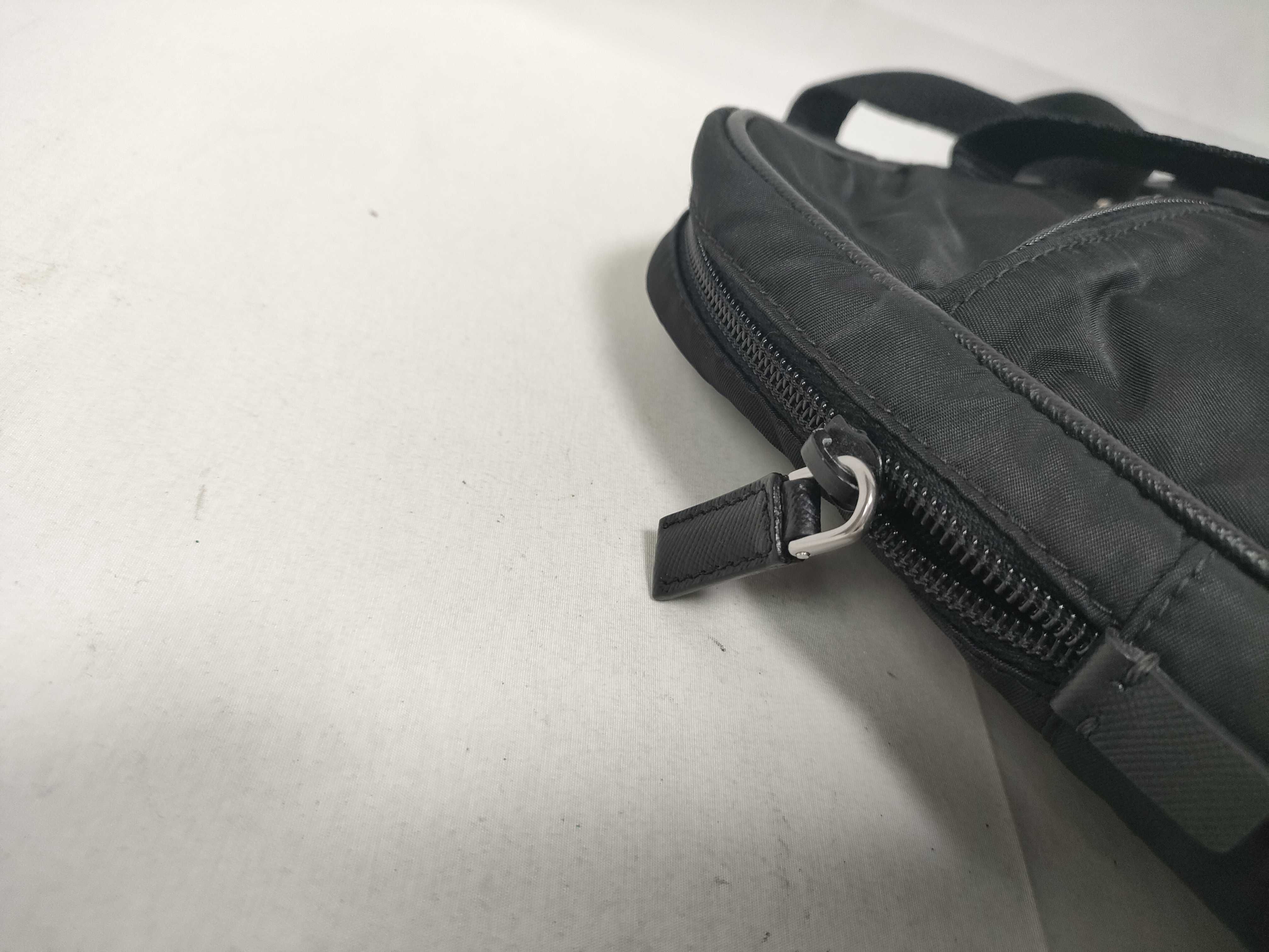 handbag, nylon, black handbag — view 6