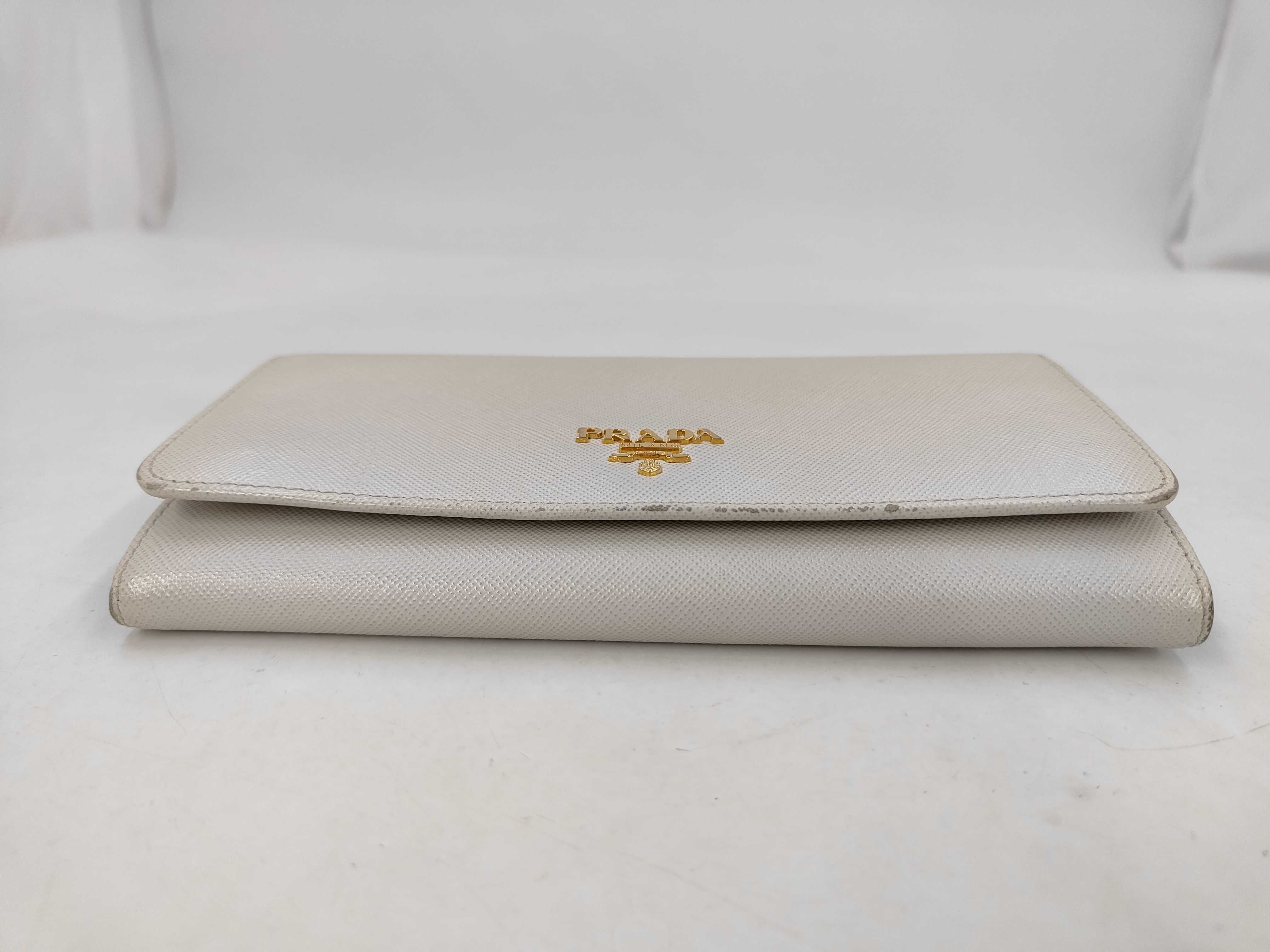 Saffiano Leather Long Wallet — view 3