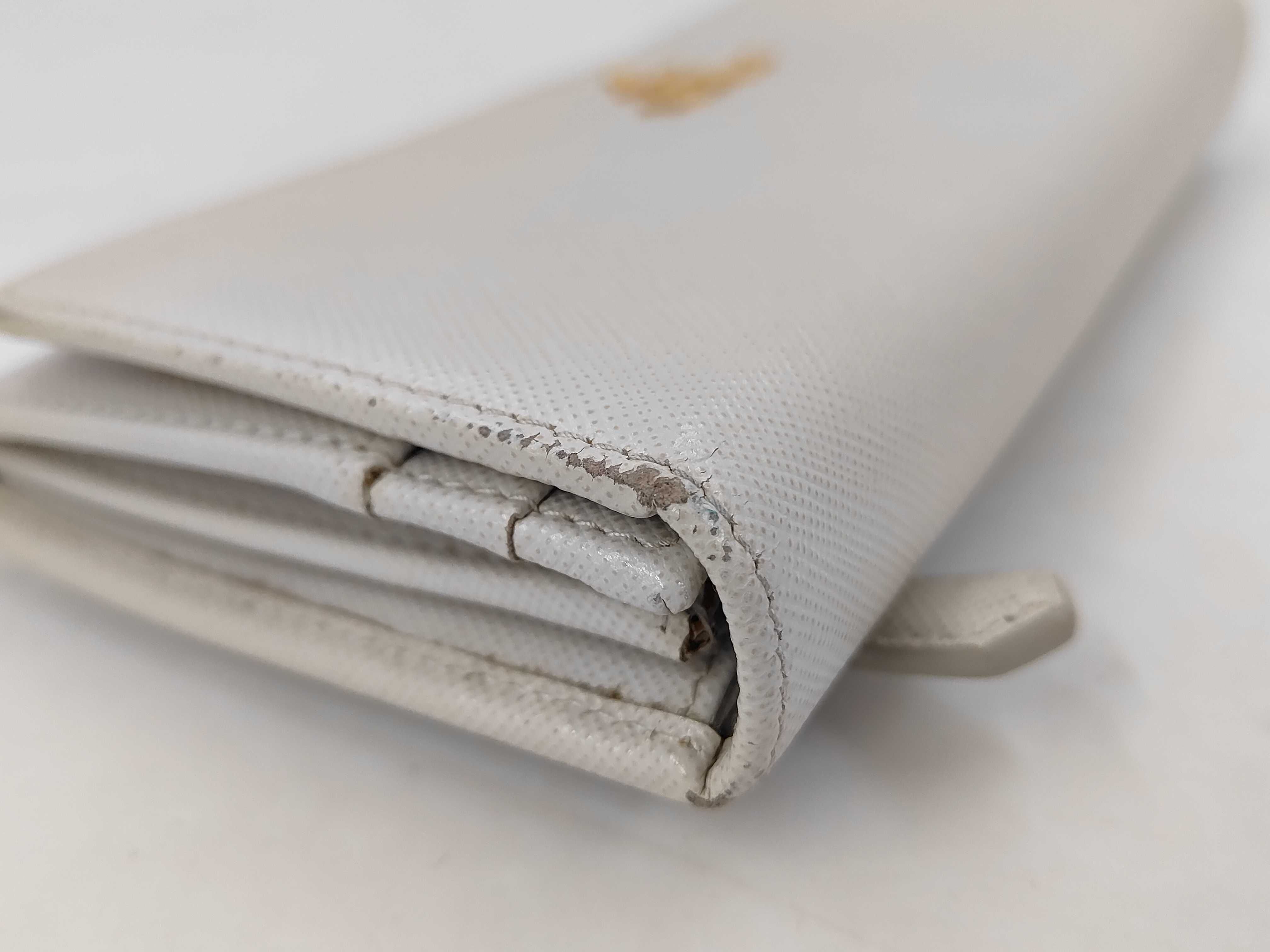 Saffiano Leather Long Wallet — view 4