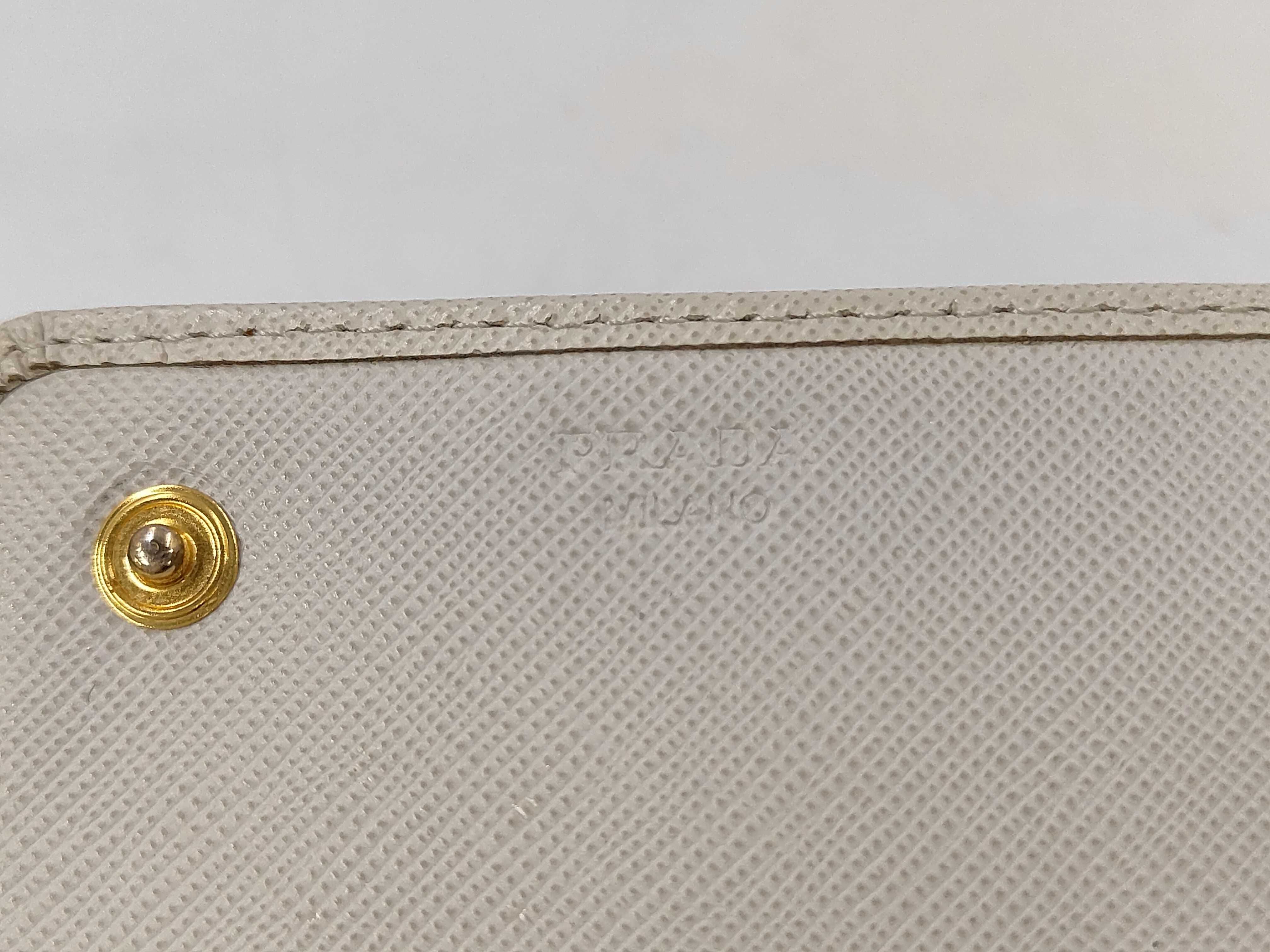 Saffiano Leather Long Wallet — view 9