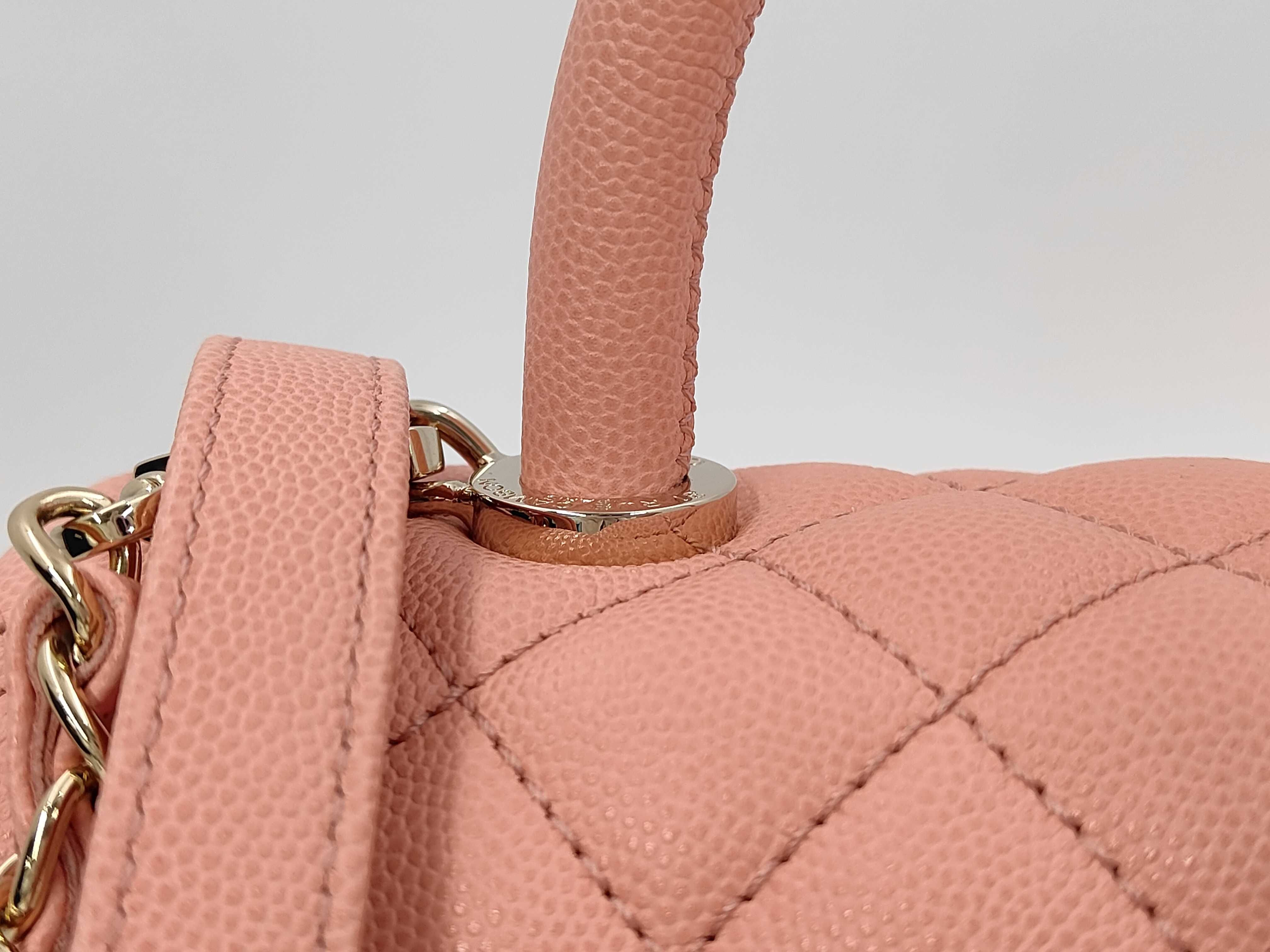 Caviar Skin Coco Handle 29 Handbag — view 3
