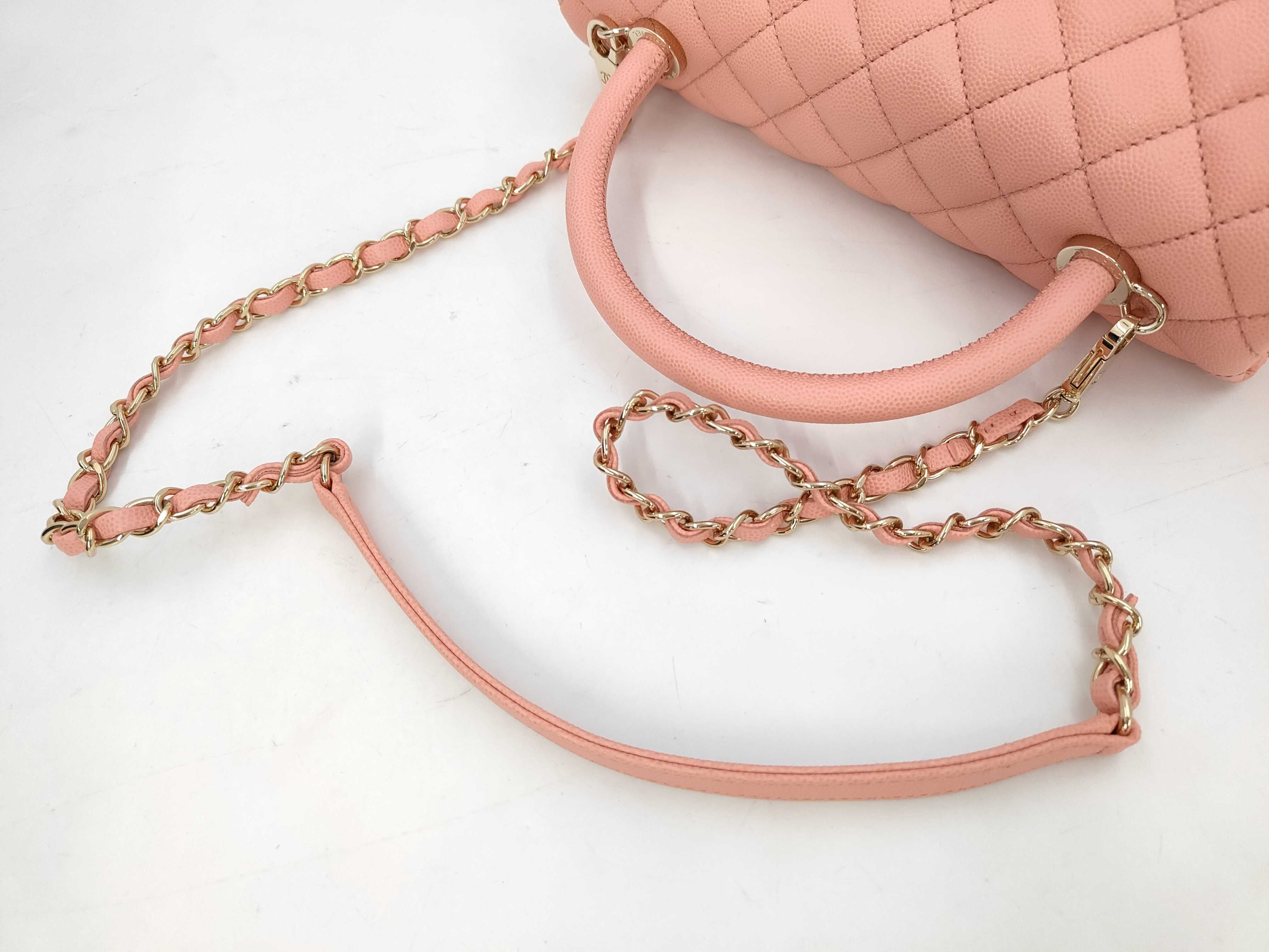 Caviar Skin Coco Handle 29 Handbag — view 4