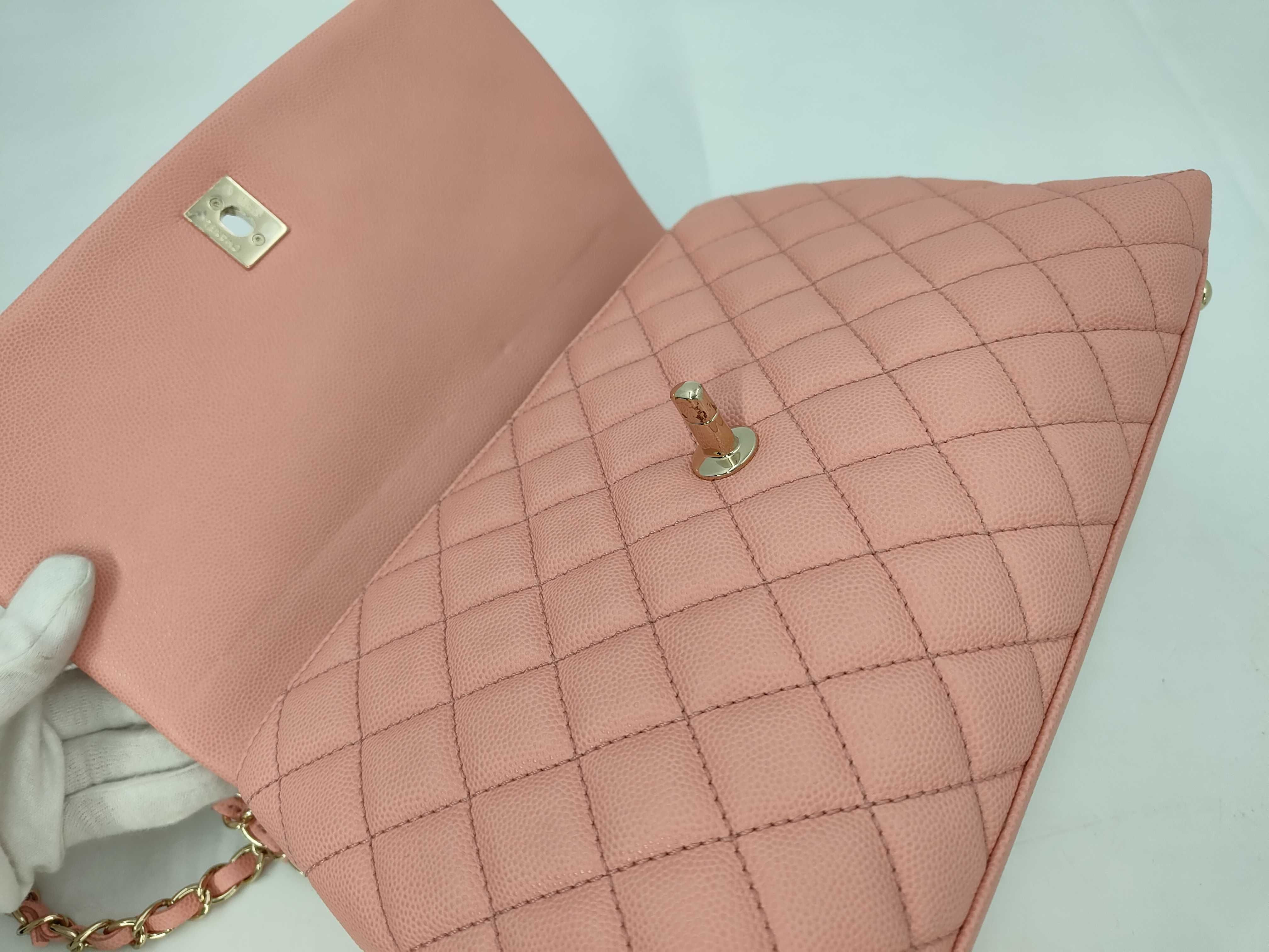 Caviar Skin Coco Handle 29 Handbag — view 8