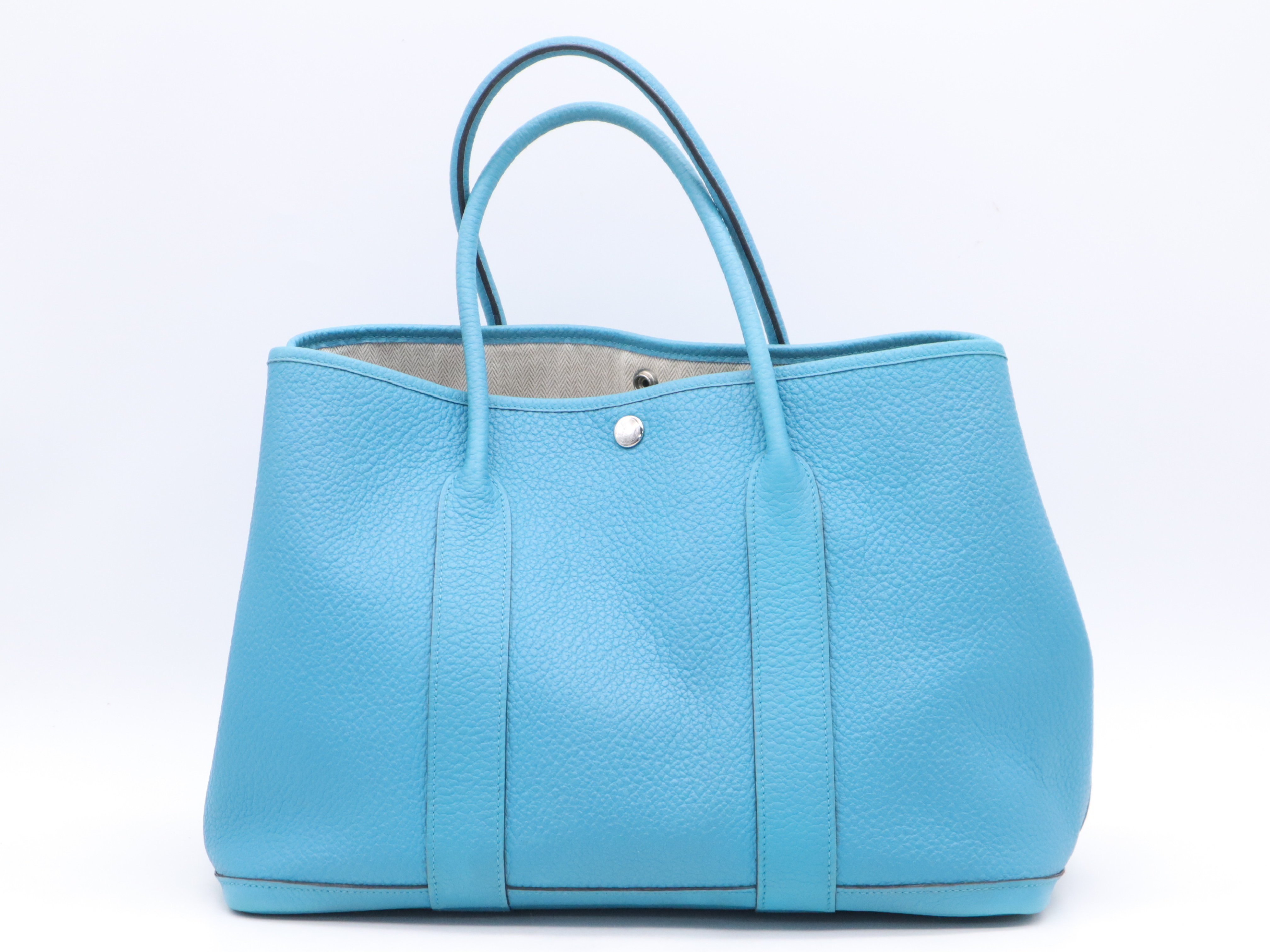 Toile Officier Garden Party PM Light Blue R stamp 2014 Tote Bag — view 2