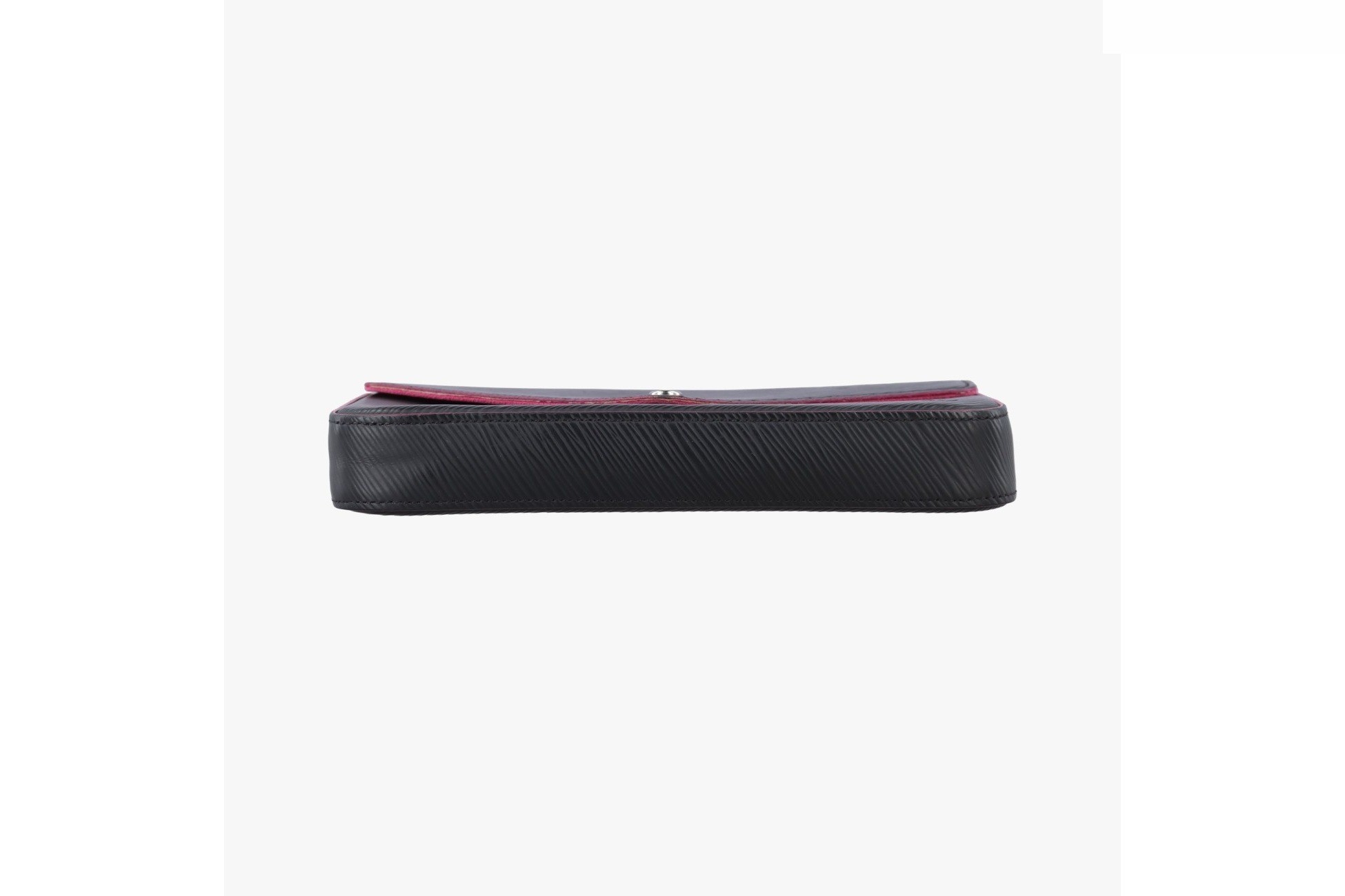 Pochette Felice Epi Noir x Pink — view 3