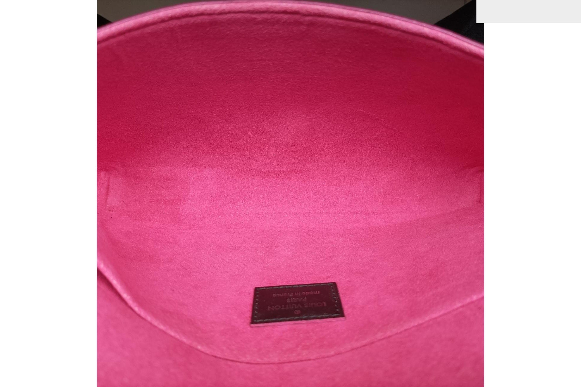 Pochette Felice Epi Noir x Pink — view 6