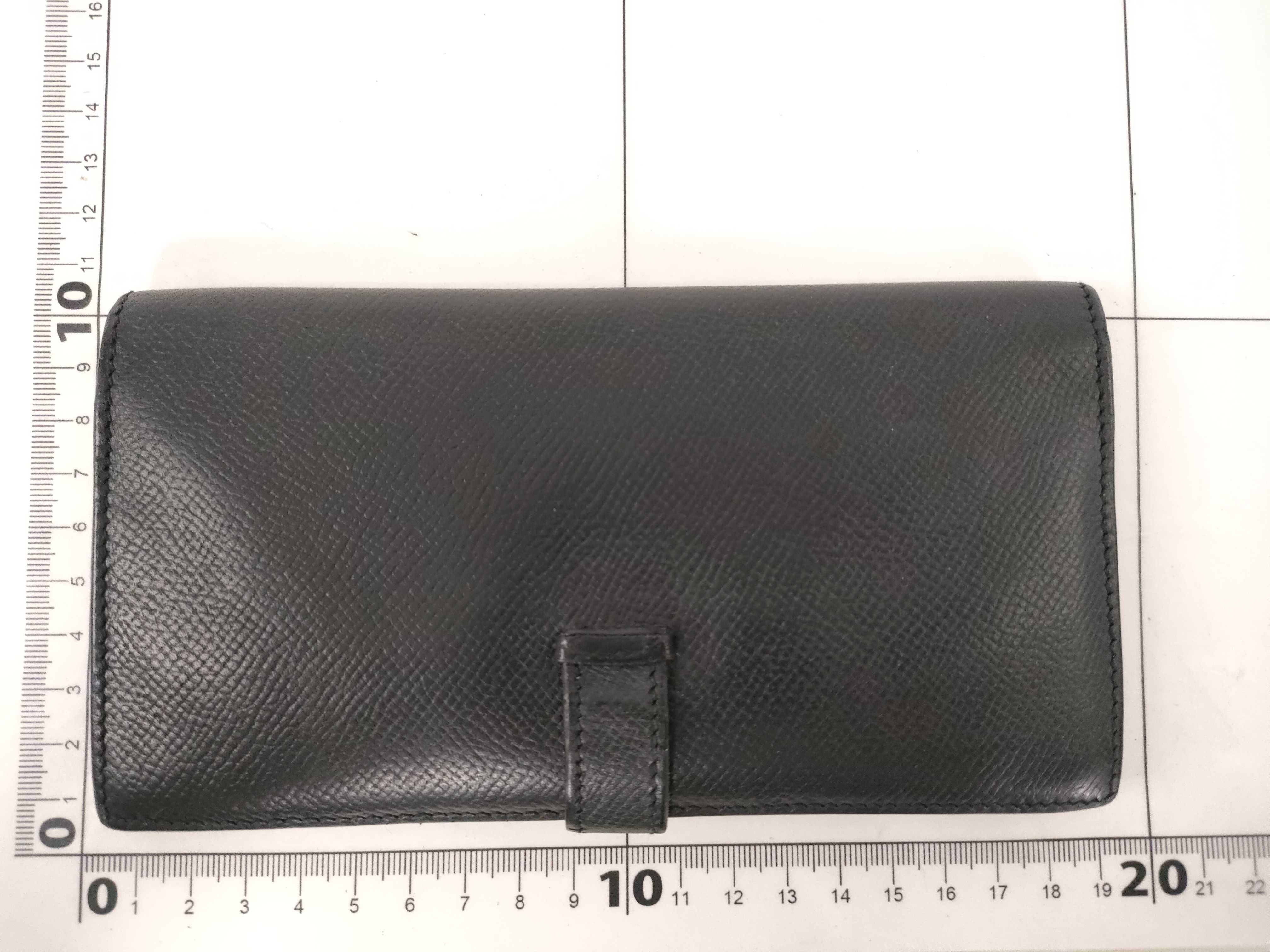Bearn Hermes Bearn Classic Stamped K Wallet — view 2
