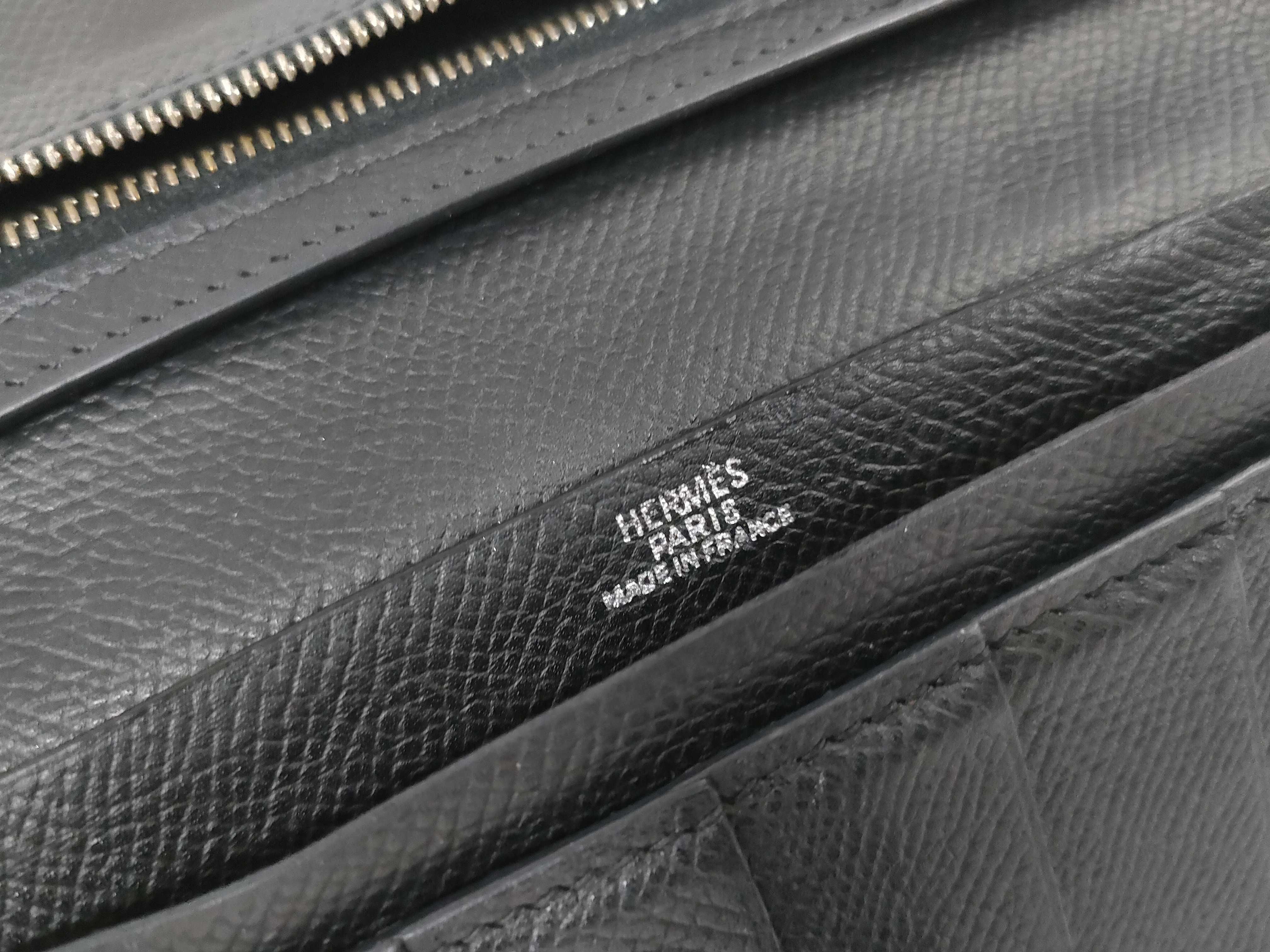 Bearn Hermes Bearn Classic Stamped K Wallet — view 13