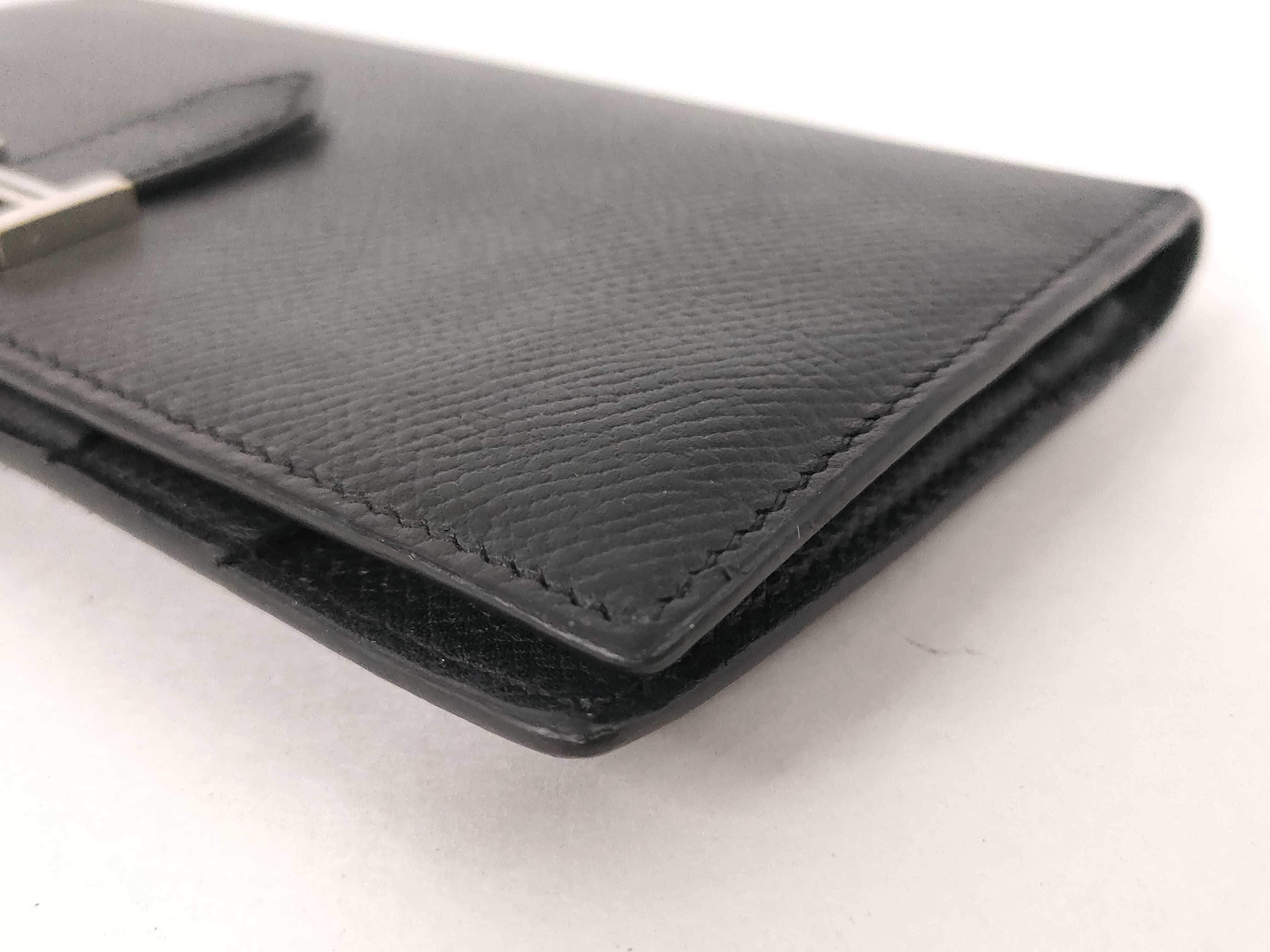 Bearn Hermes Bearn Classic Stamped K Wallet — view 3