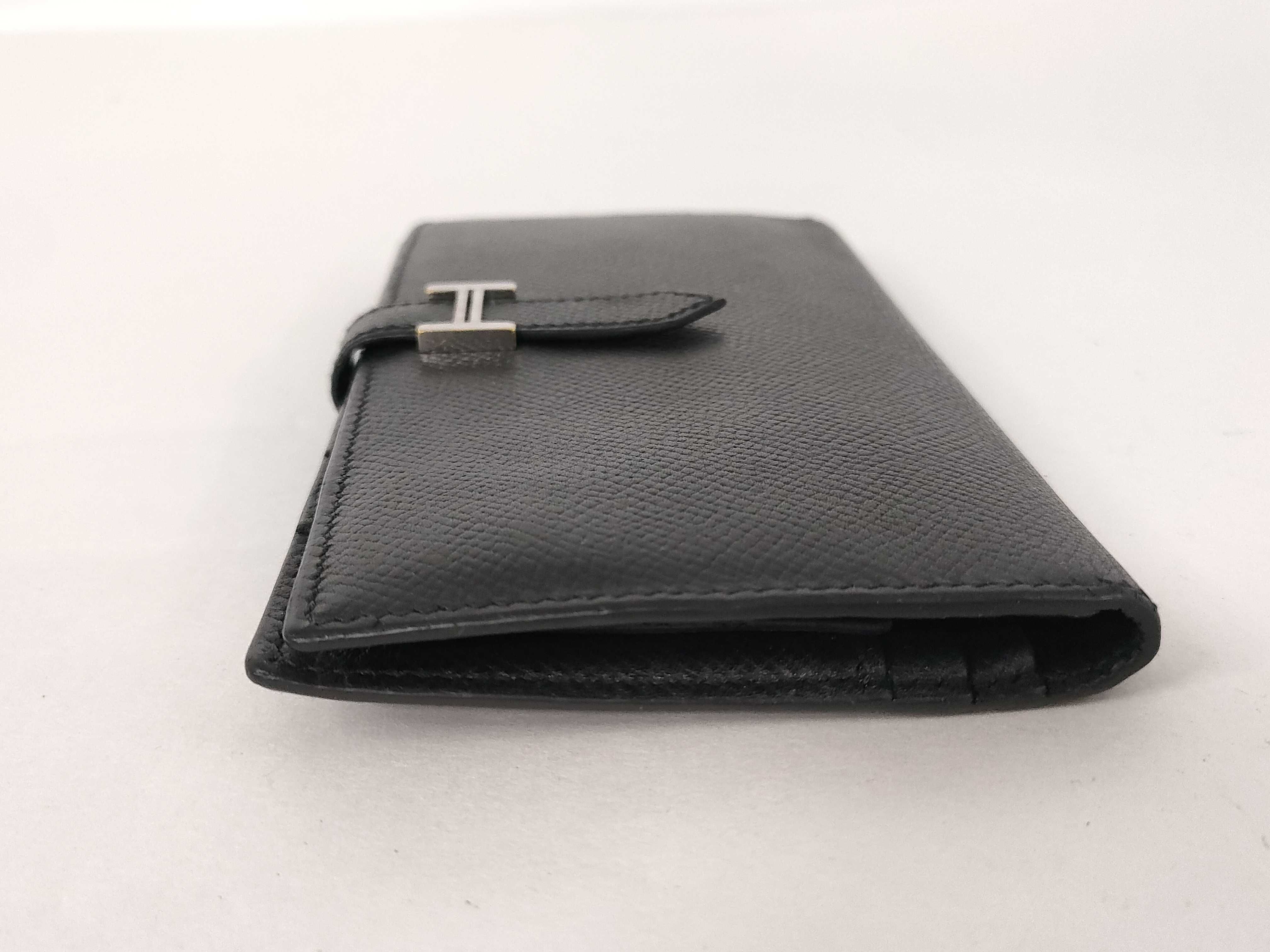 Bearn Hermes Bearn Classic Stamped K Wallet — view 4