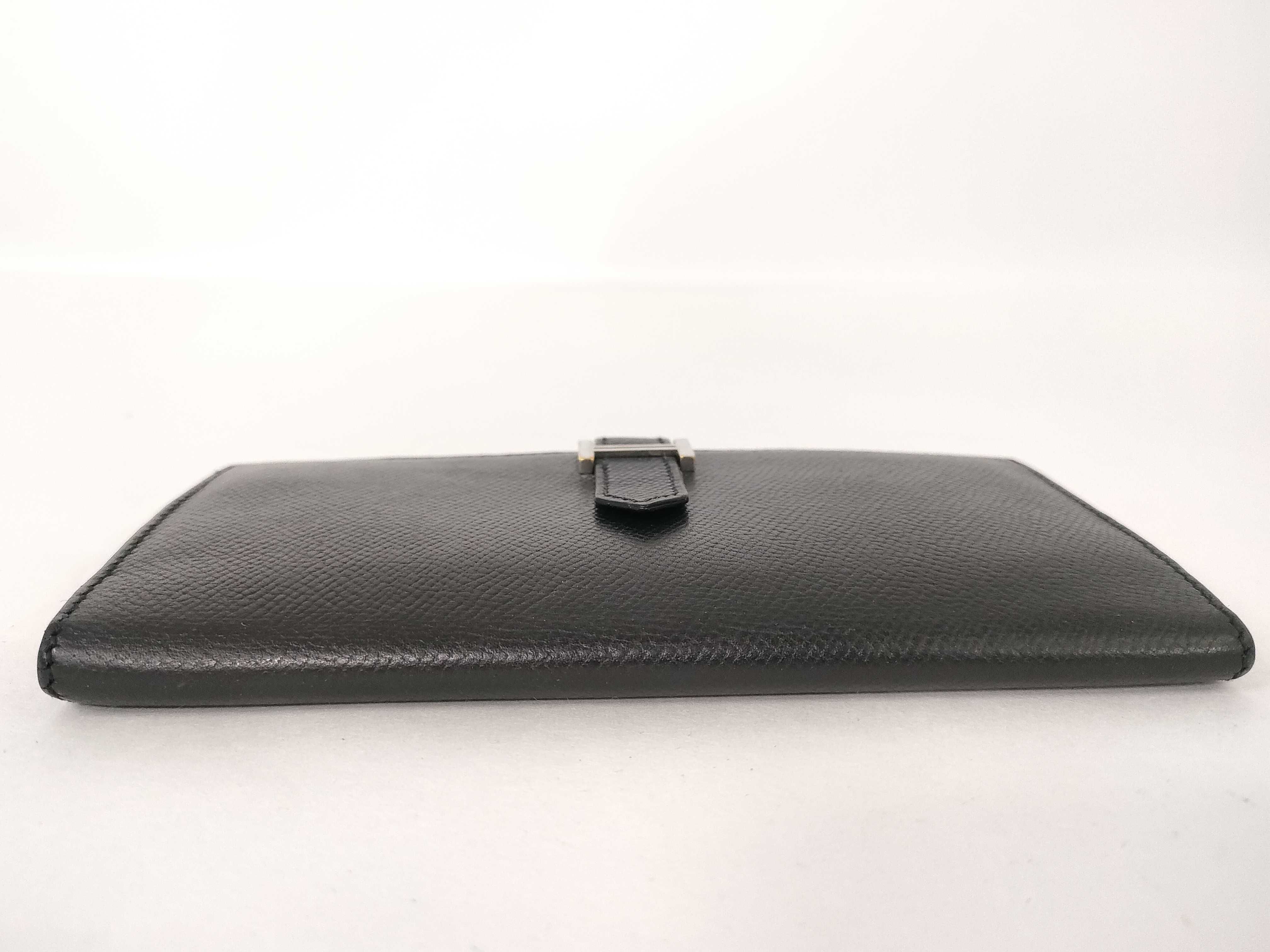 Bearn Hermes Bearn Classic Stamped K Wallet — view 5