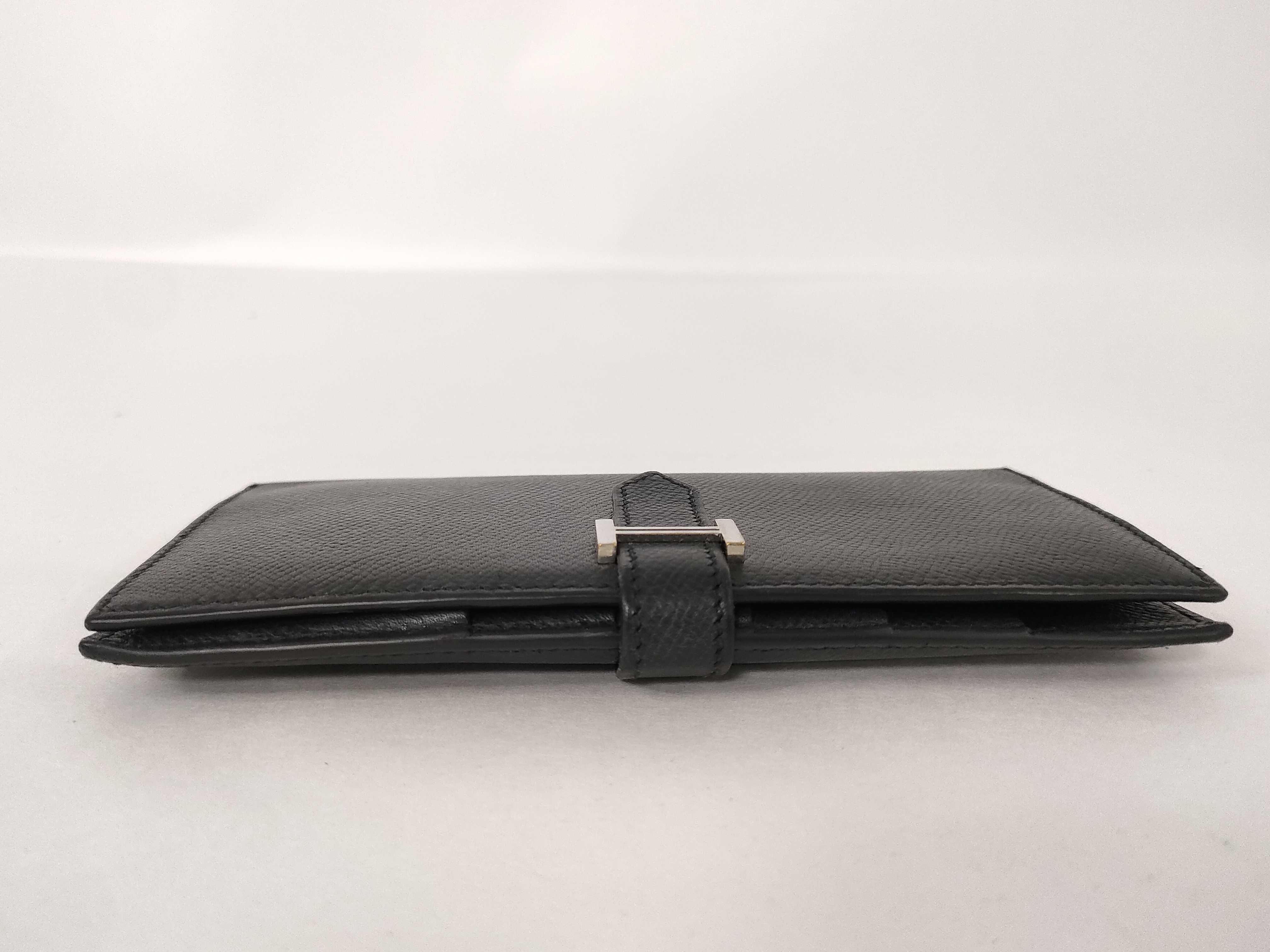 Bearn Hermes Bearn Classic Stamped K Wallet — view 6
