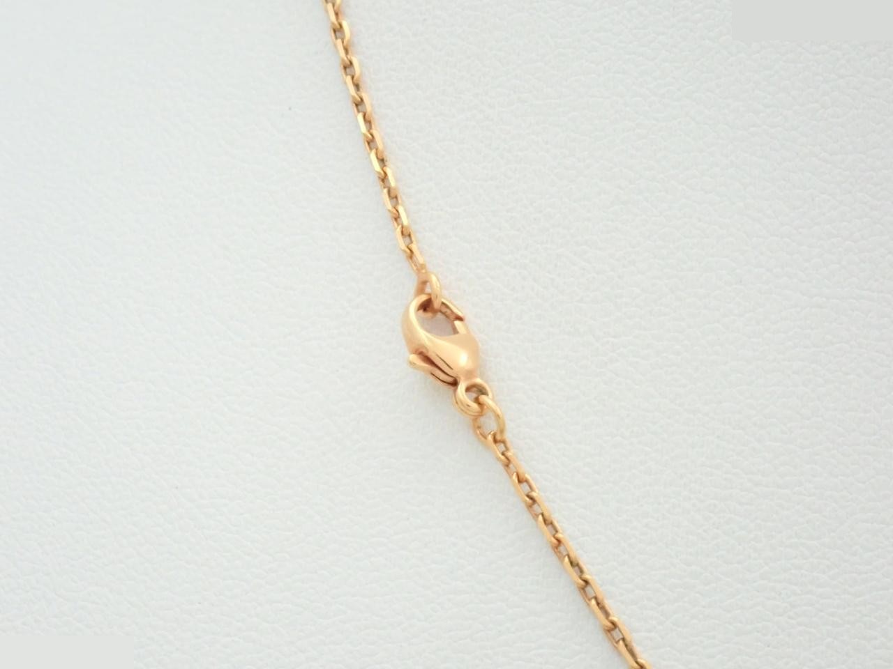 Mini Pop H Necklace, Black/Rose Gold, Chain approx. 40cm — view 2