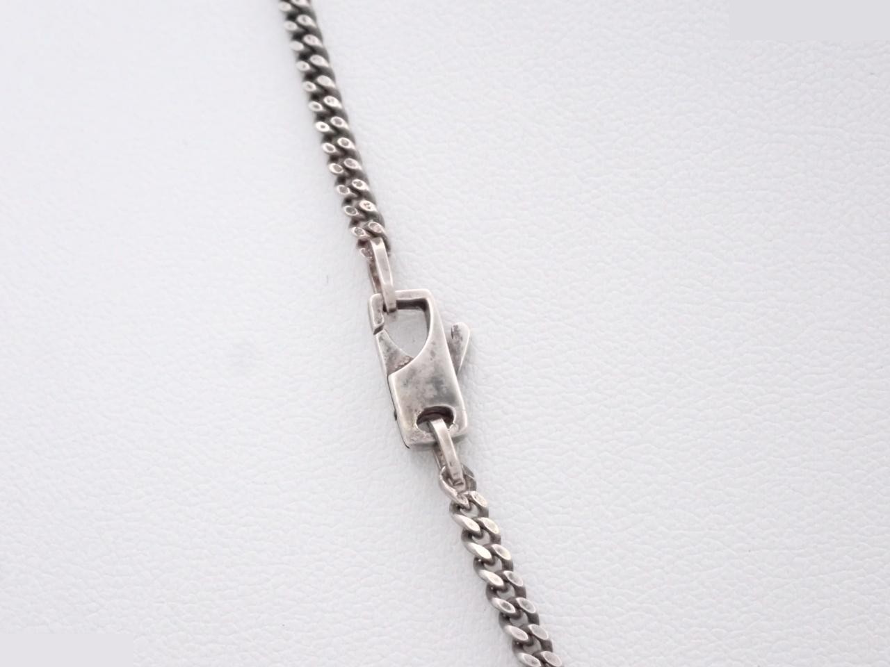 SV925 Cutout G Necklace, 15.1g, Chain approx. 48cm — view 2