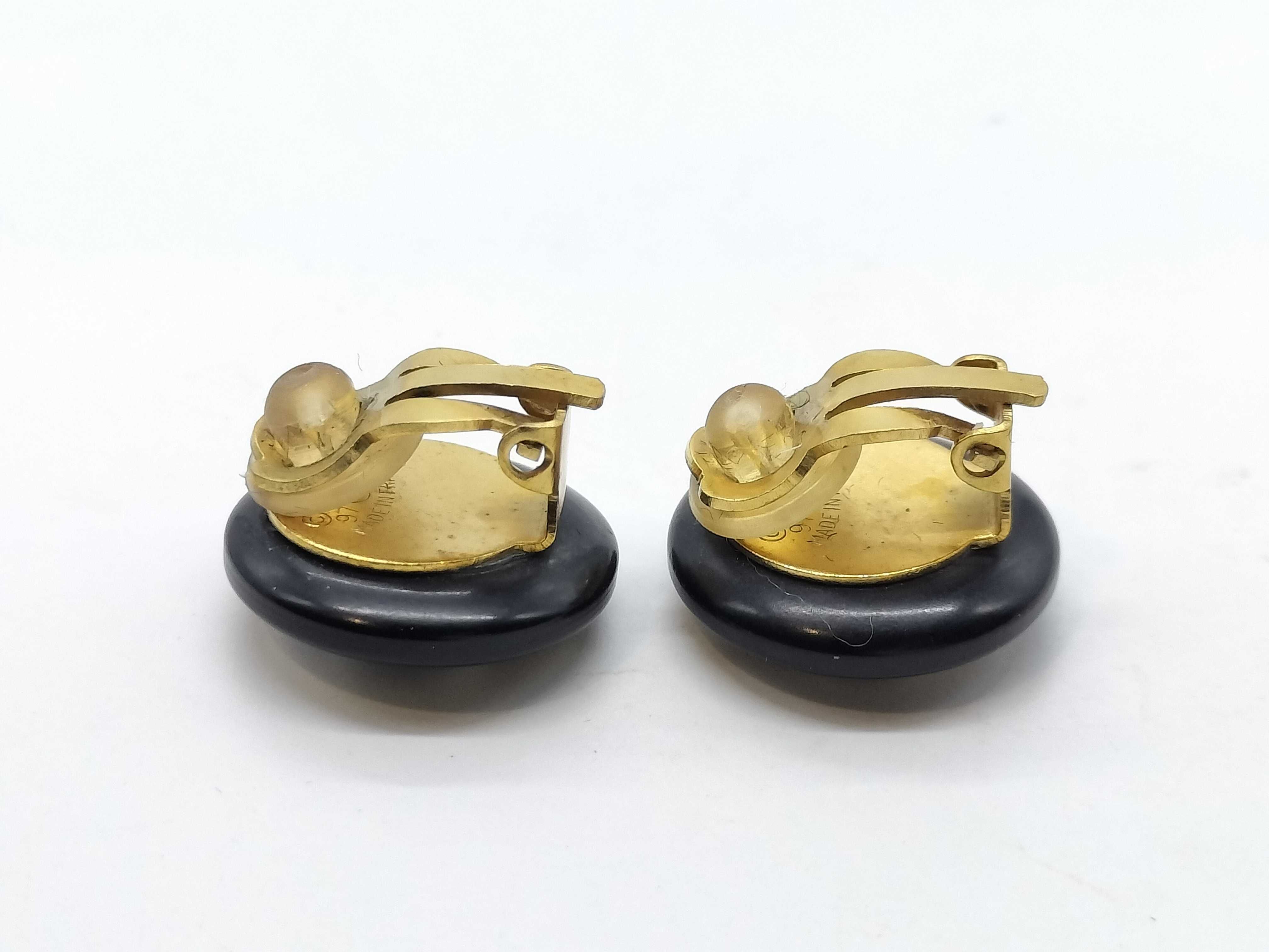 97P Earrings, Black Earrings — view 4