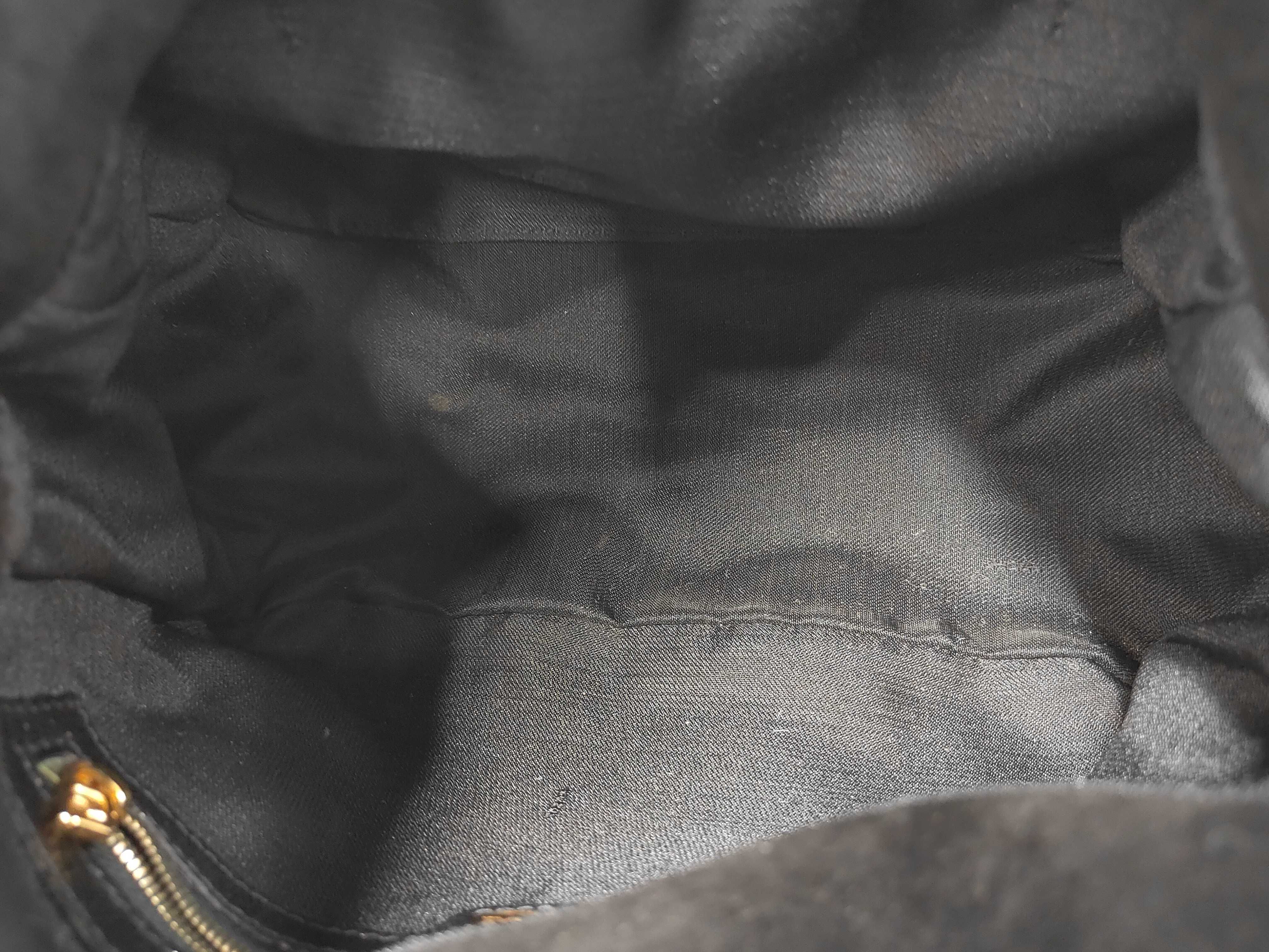 Mamma One-Shoulder Suede Black Shoulder Bag — view 9