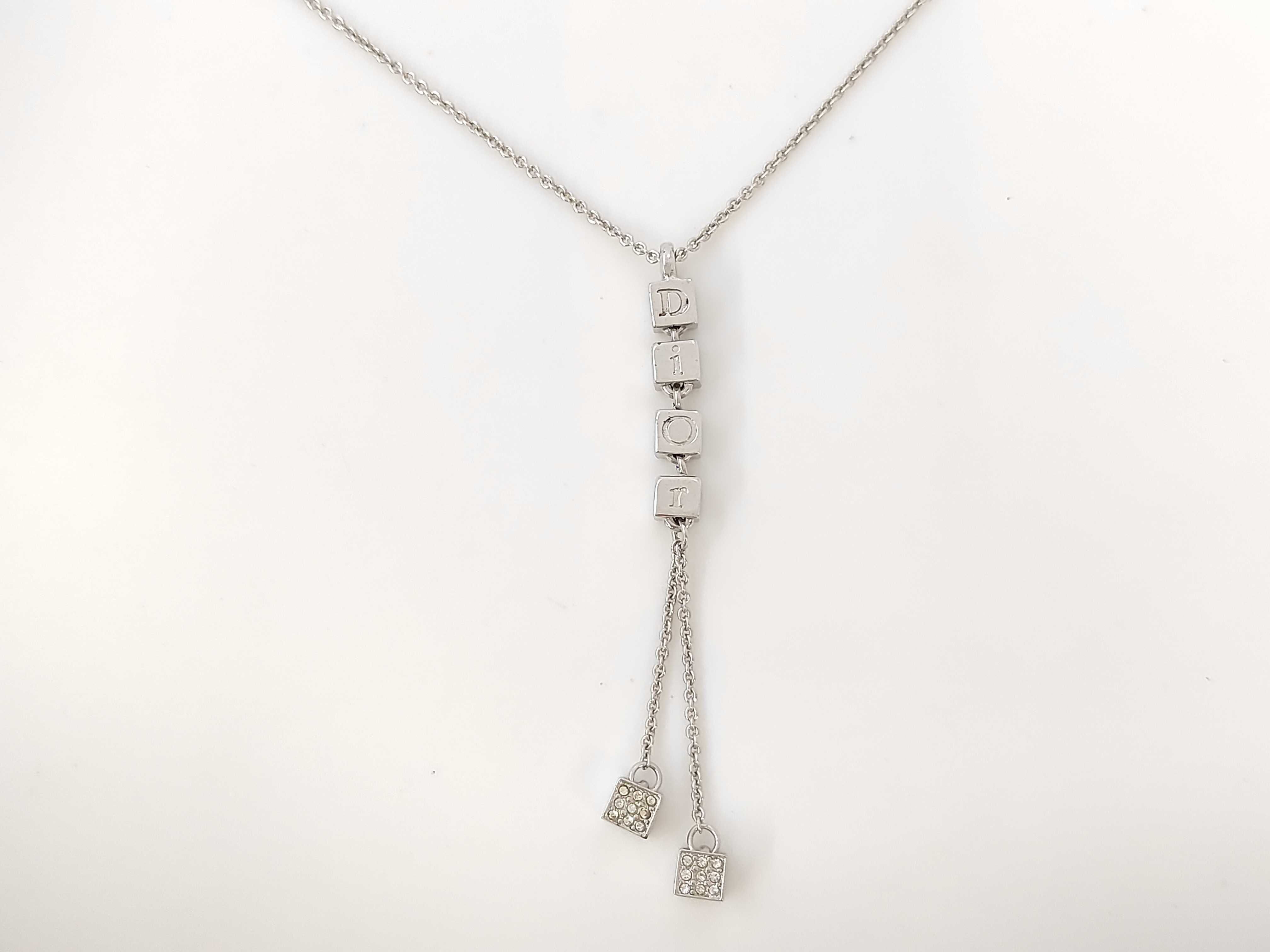 Dice Lariat Necklace (Dice Cube Necklace)