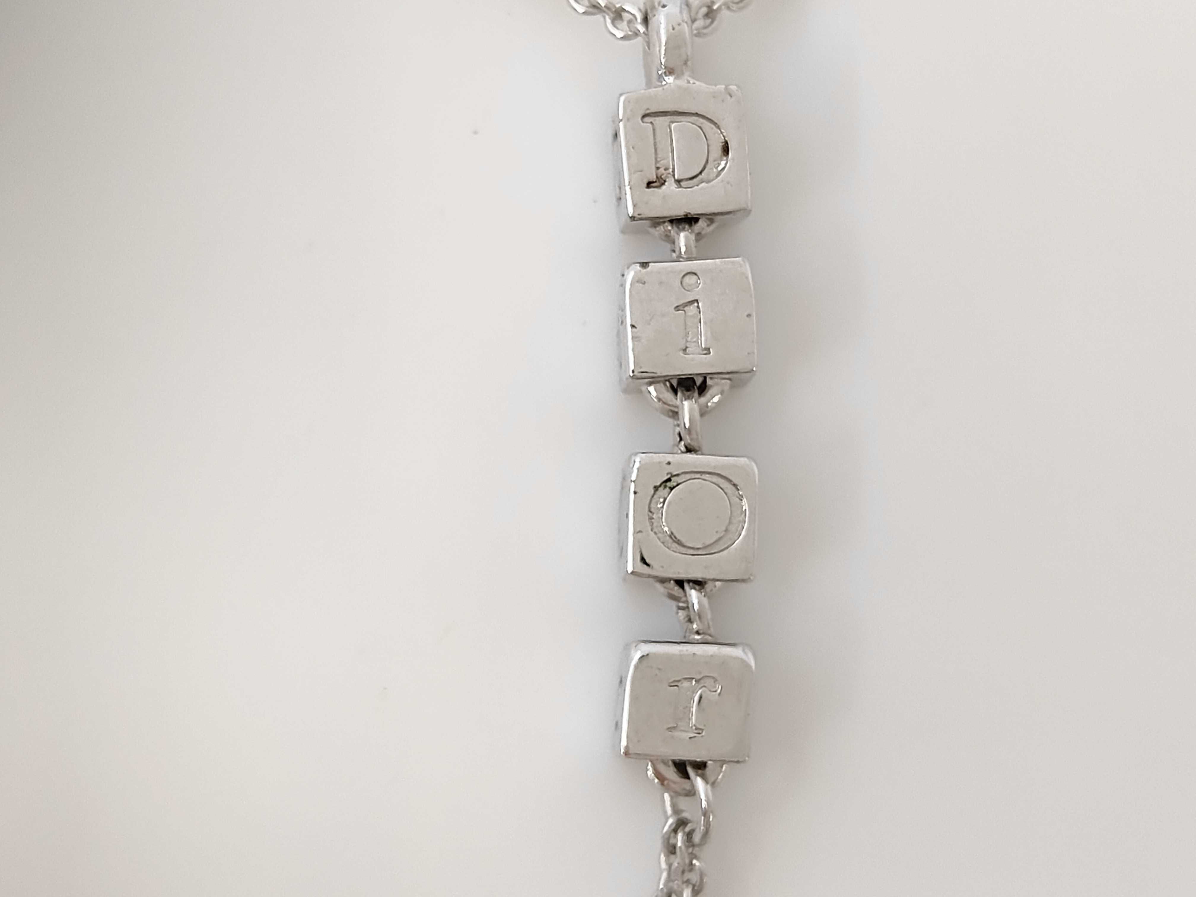 Dice Lariat Necklace (Dice Cube Necklace) — view 2